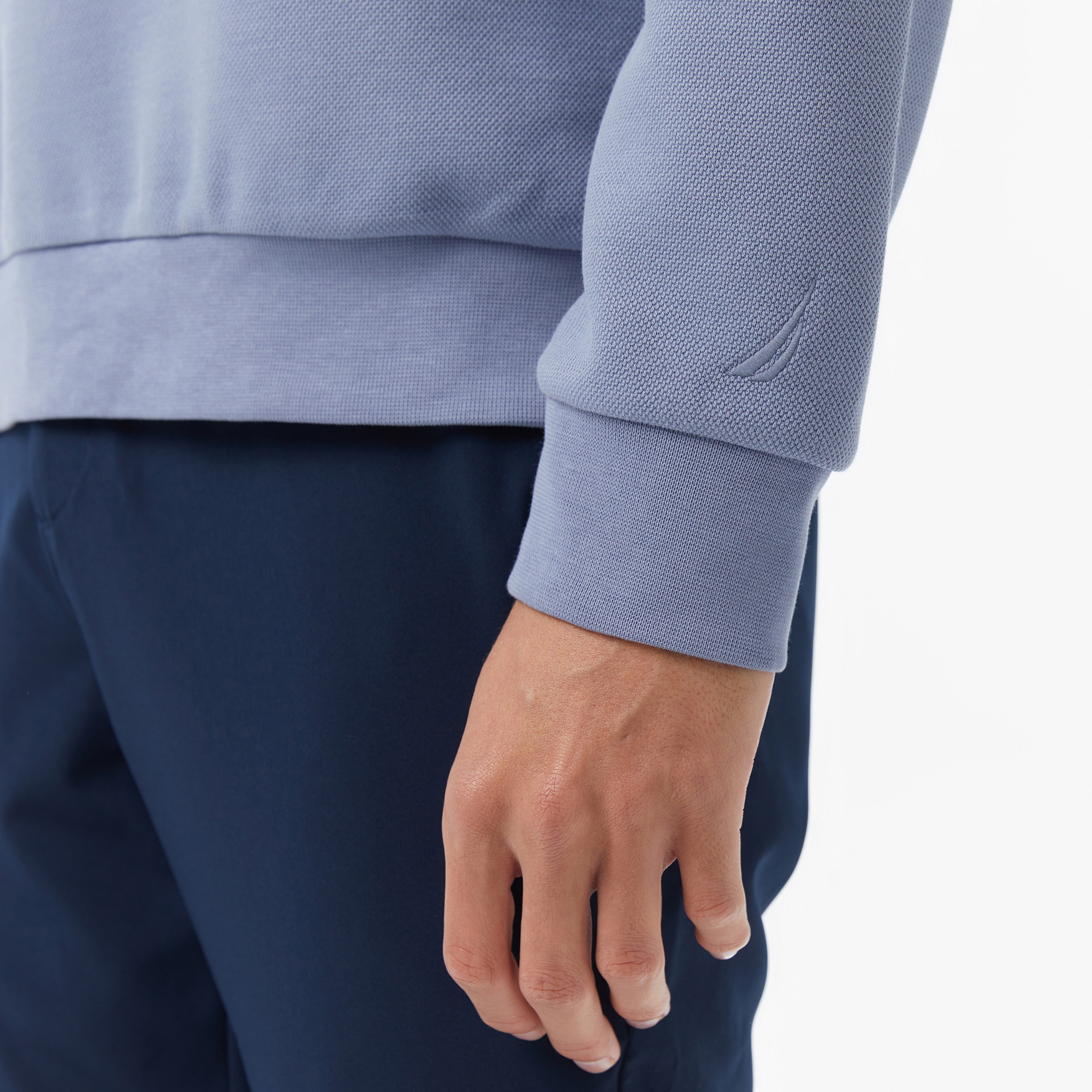 Nautica Erkek Mavi Classic Fit Sweatshirt