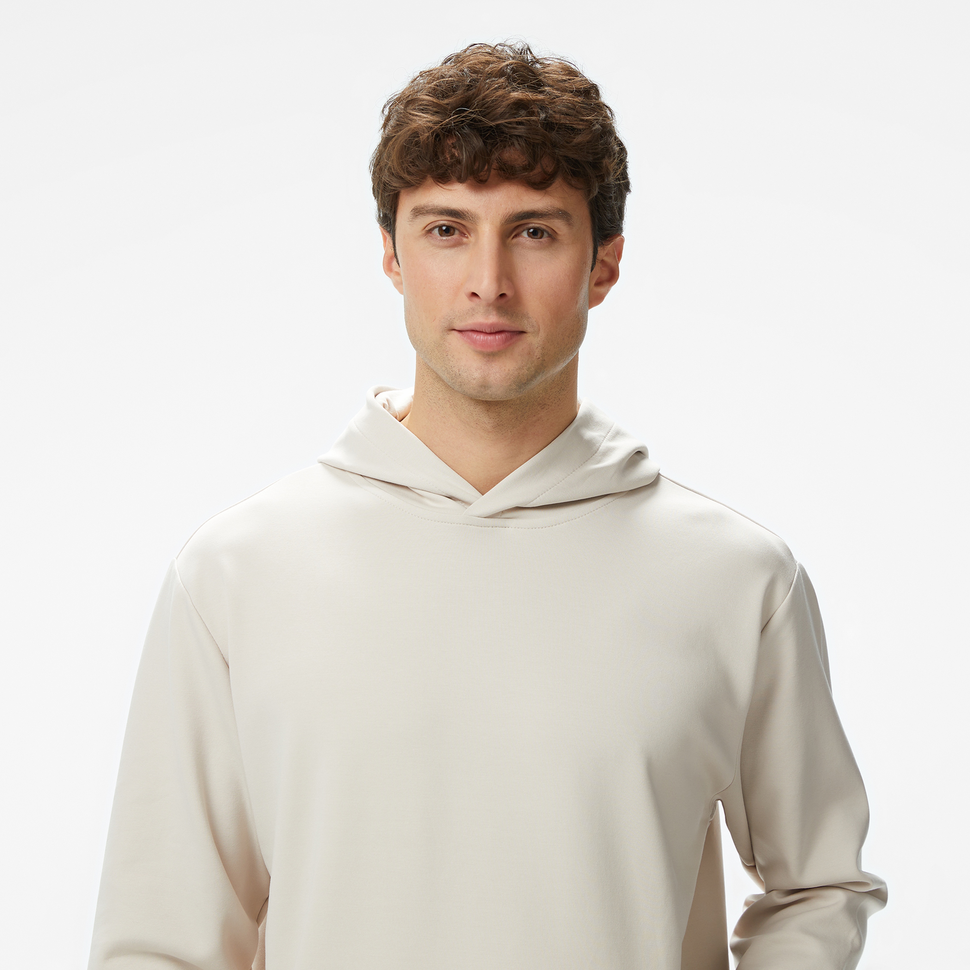 UNITED4 Erkek Krem Sweatshirt