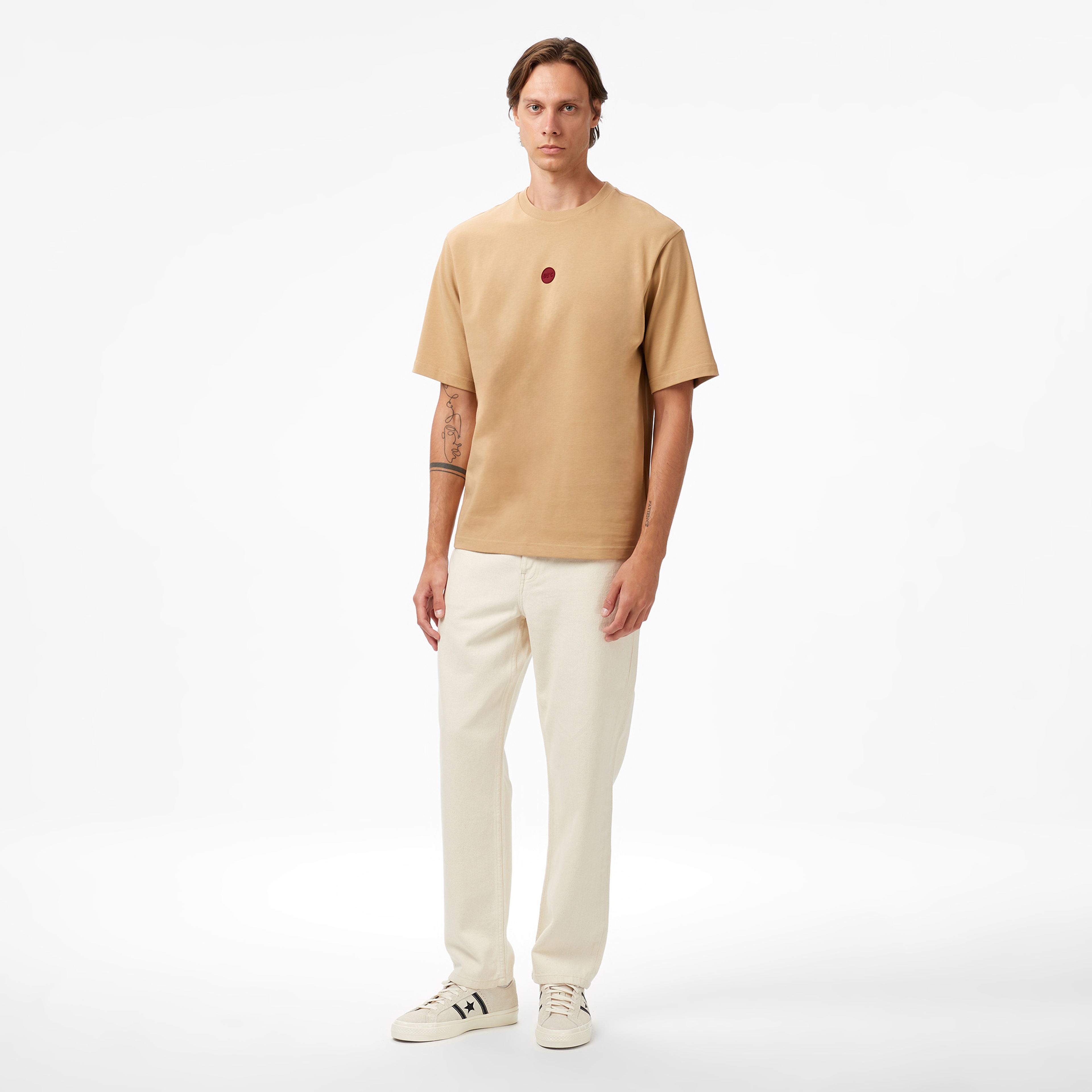 UNITED4 Classic Erkek Kahverengi T-Shirt