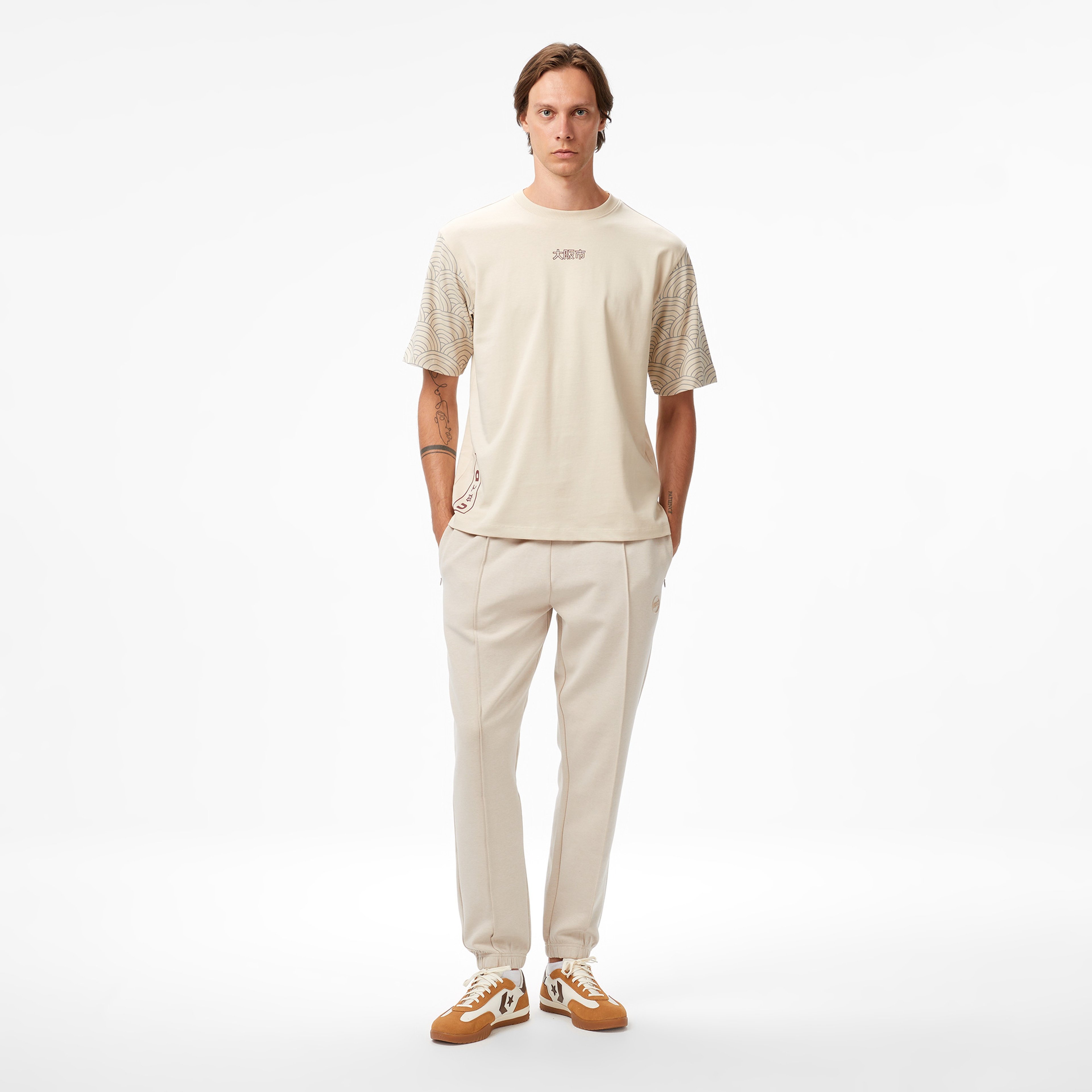 UNITED4 Classic Erkek Gri T-Shirt