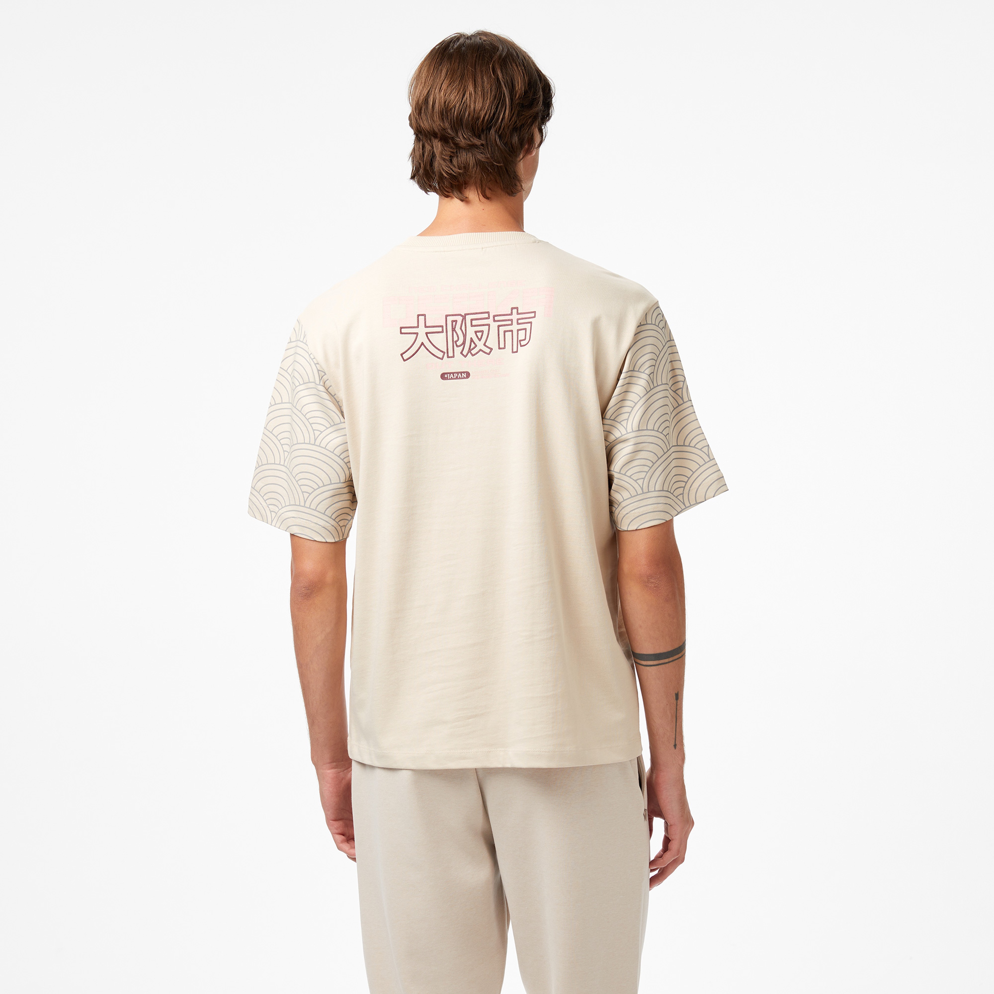 UNITED4 Classic Erkek Gri T-Shirt