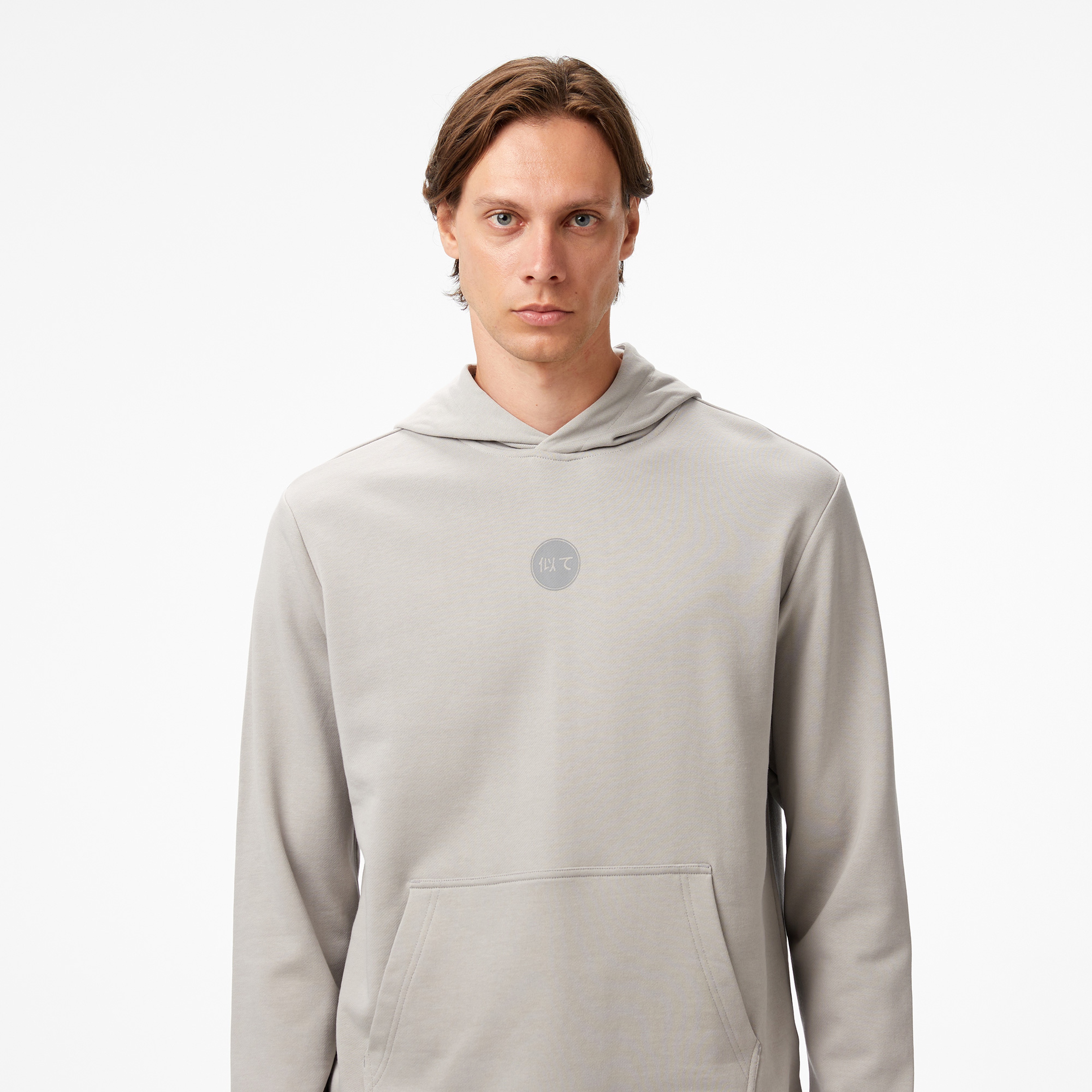 UNITED4 Erkek Vizon Hoodie