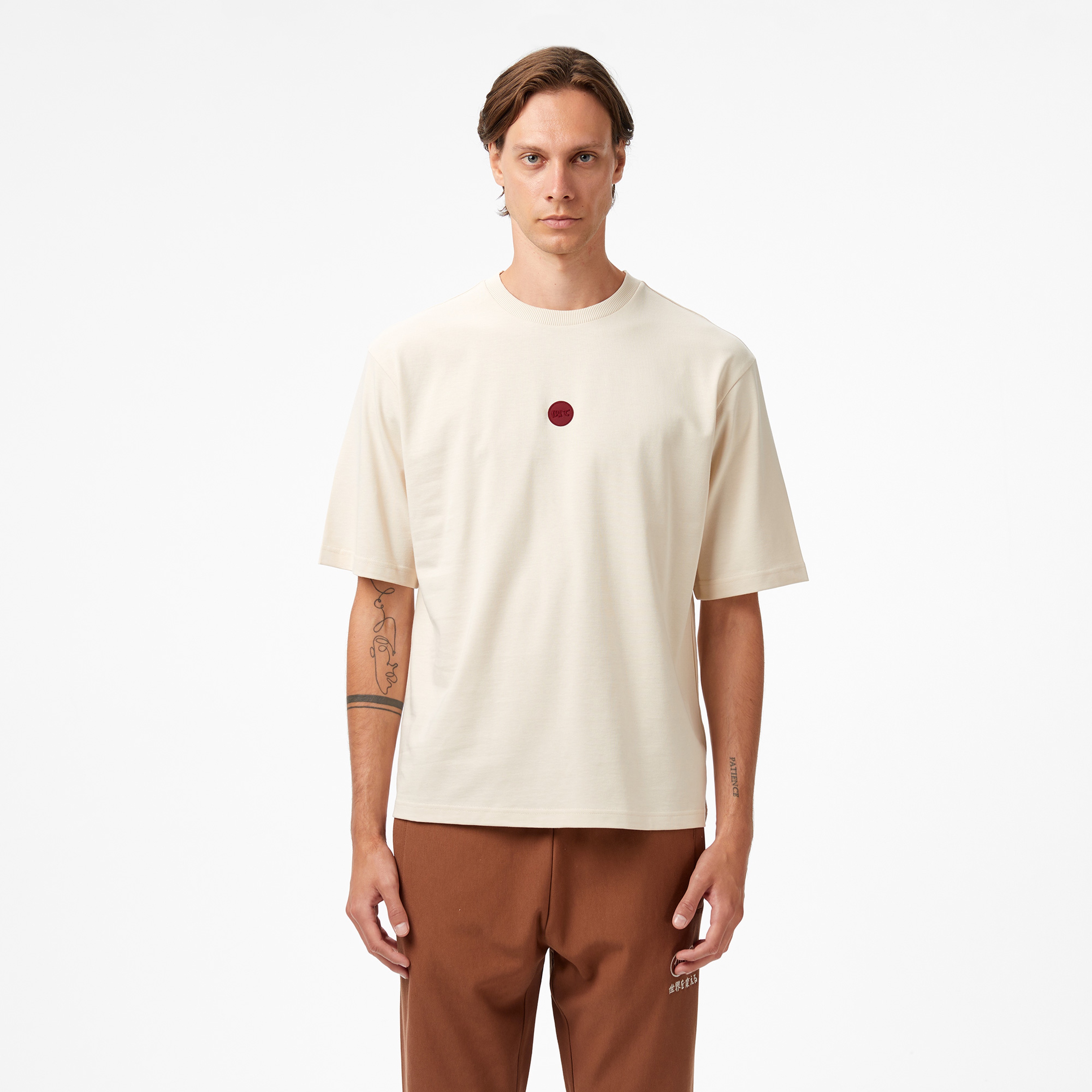 UNITED4 Classic Erkek Gri T-Shirt