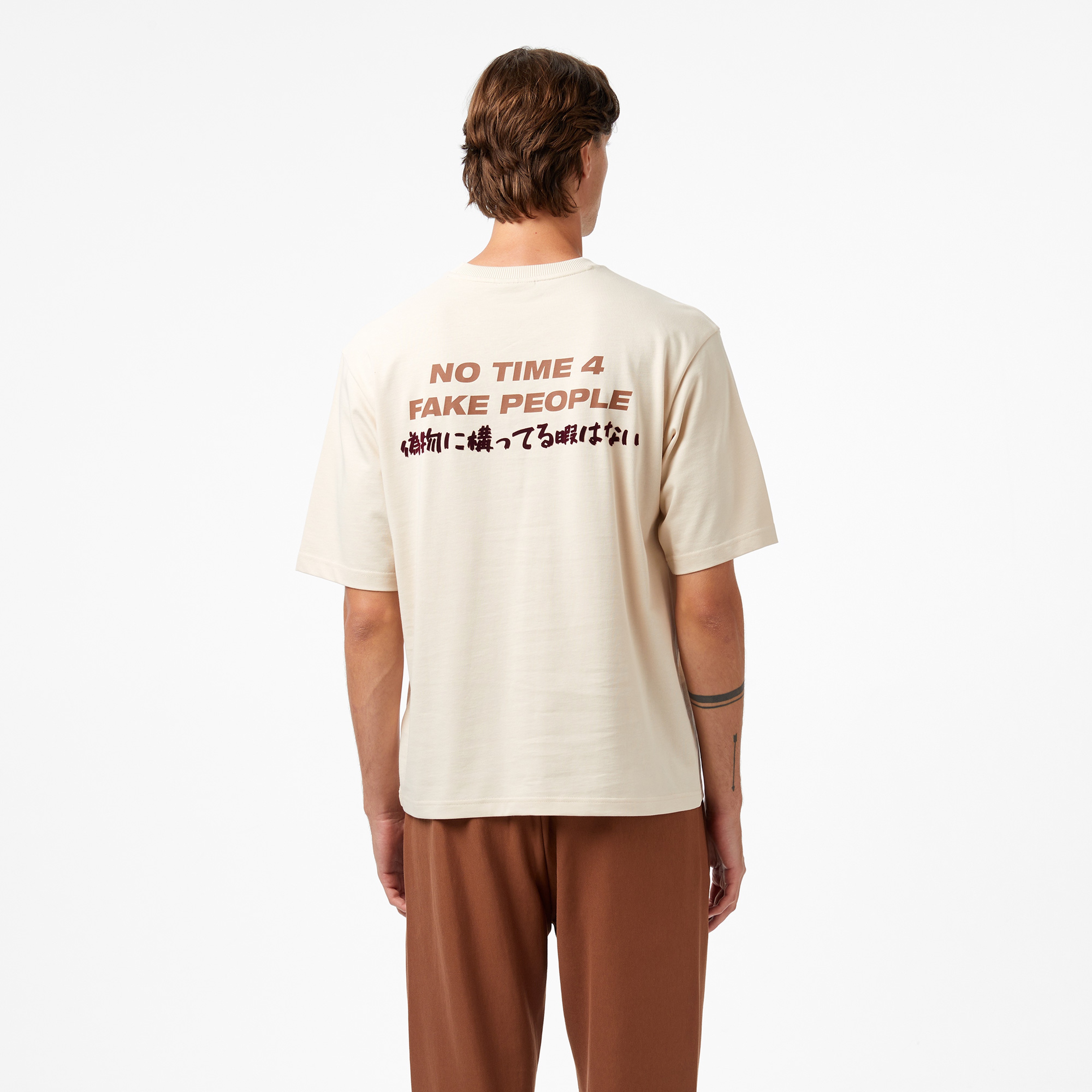 UNITED4 Classic Erkek Gri T-Shirt