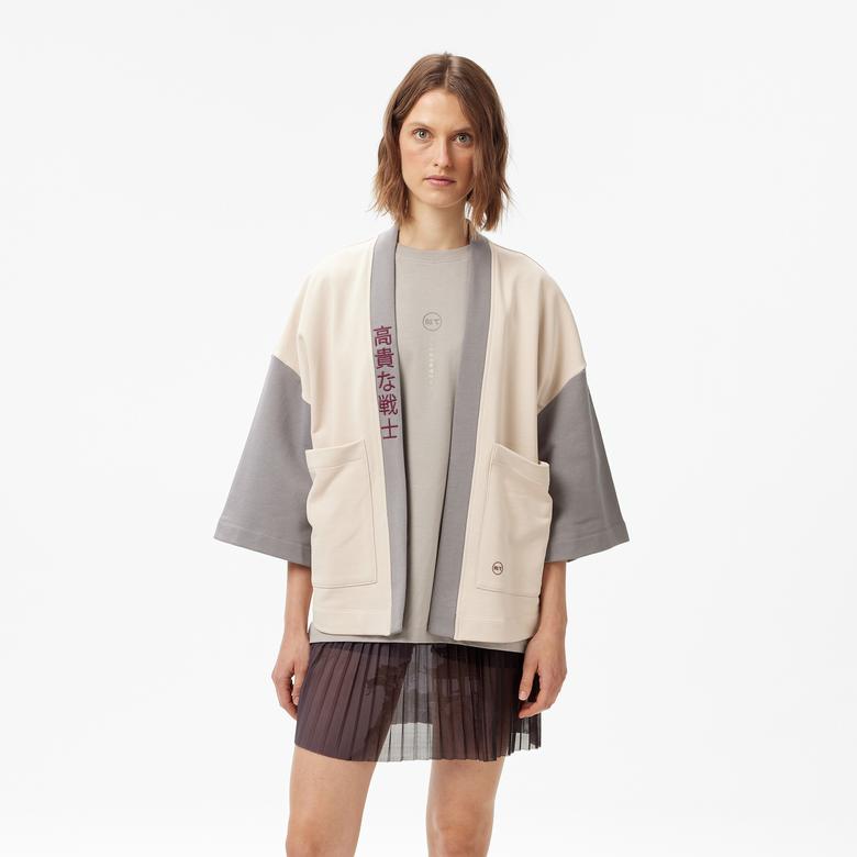 UNITED4 Kadın Taş, Bordo Kimono