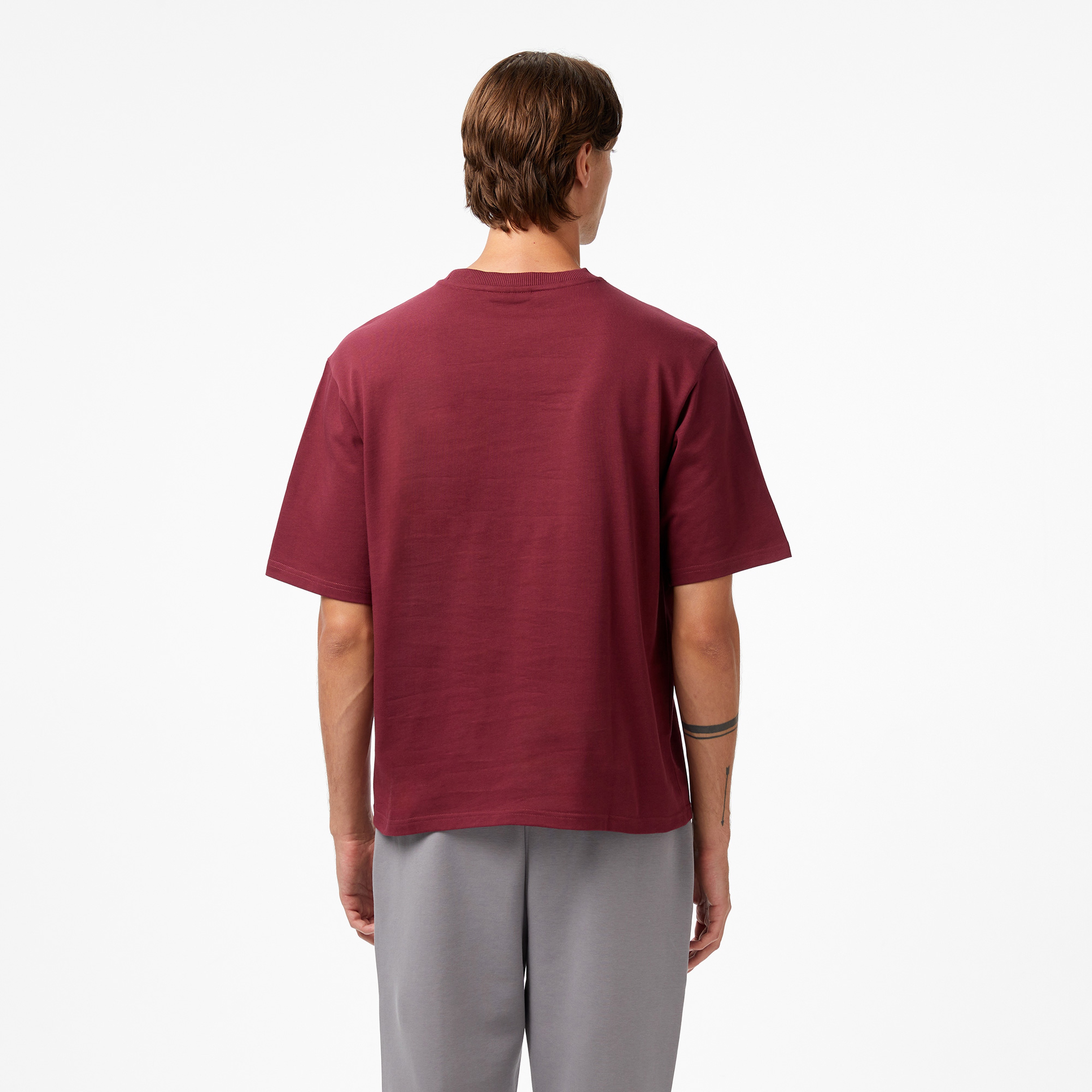 UNITED4 Erkek Bordo T-Shirt