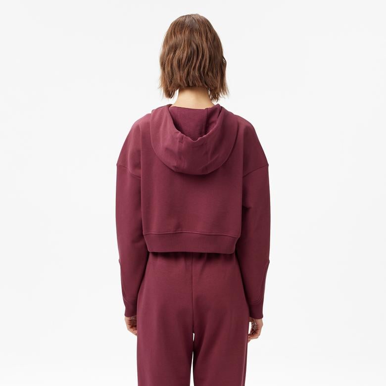 UNITED4 Classic Kadın Bordo Hoodie