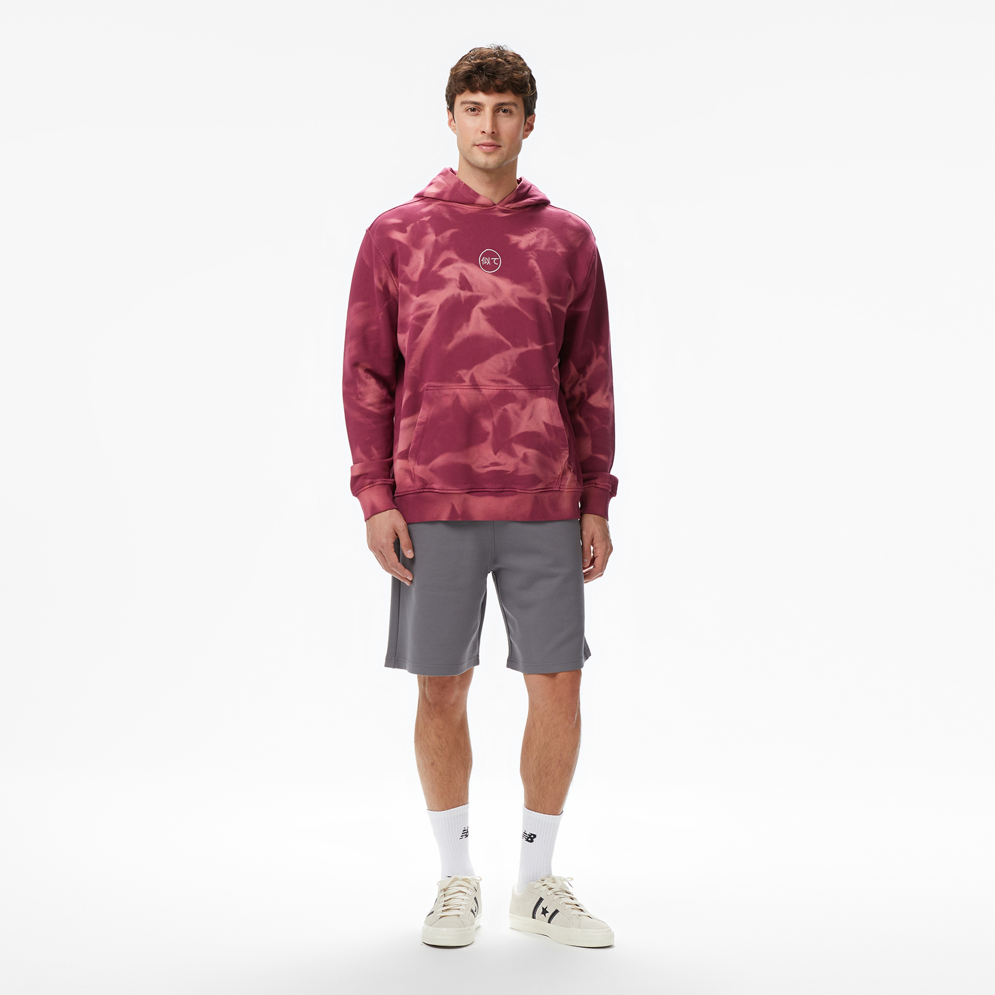 UNITED4 Erkek Bordo Sweatshirt