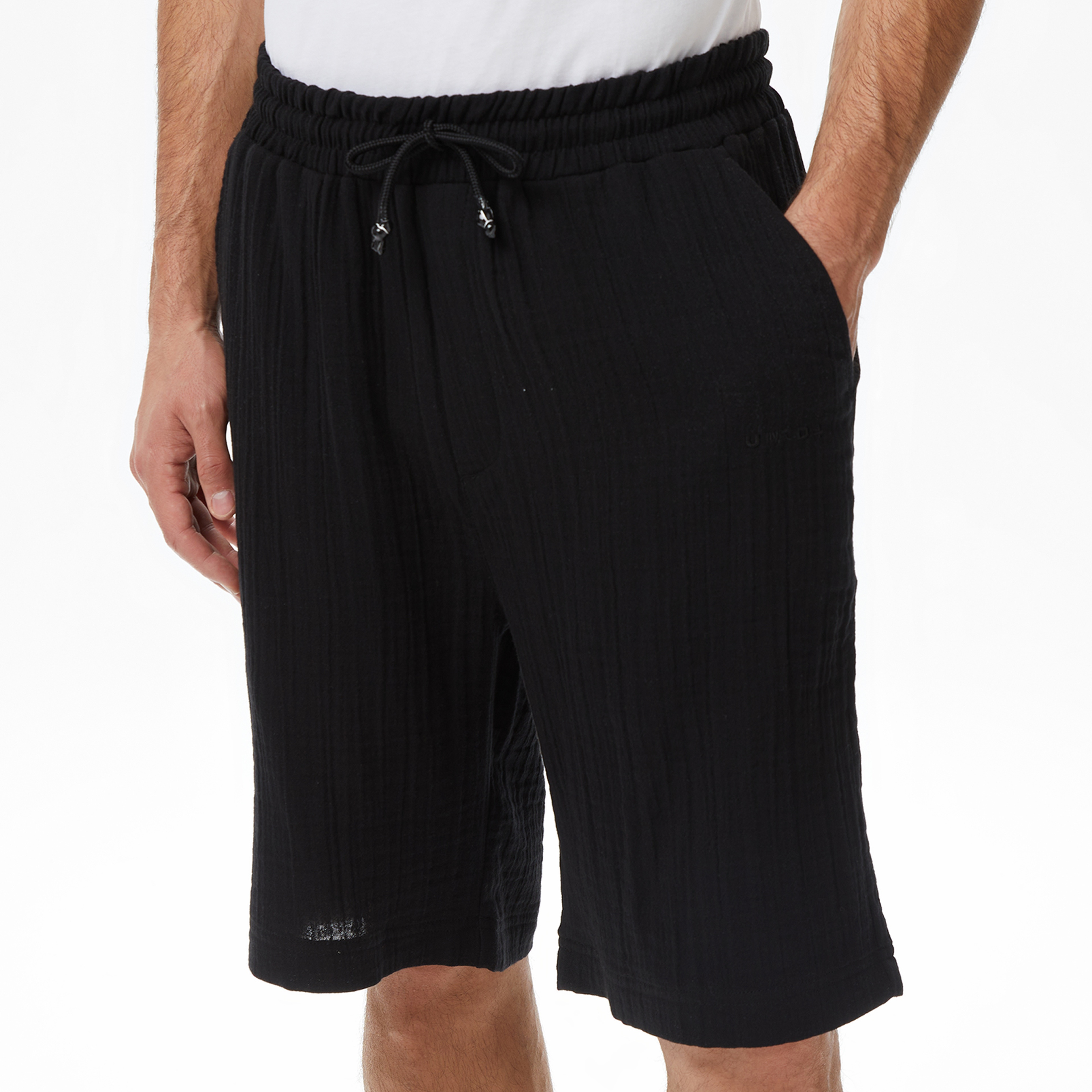 UNITED4 Erkek Siyah Şort