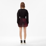 UNITED4 Kadın Bordo Etek