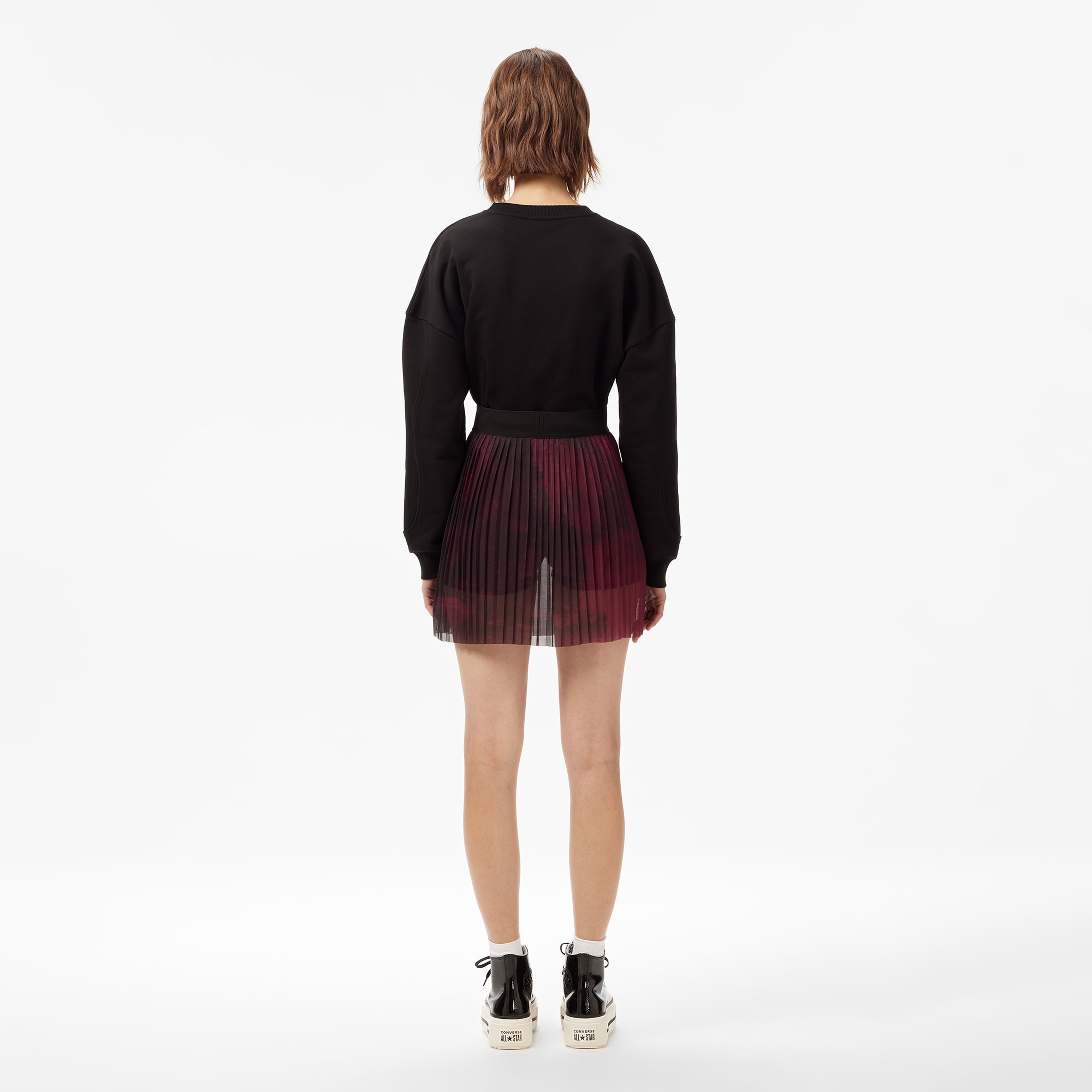 UNITED4 Kadın Bordo Etek