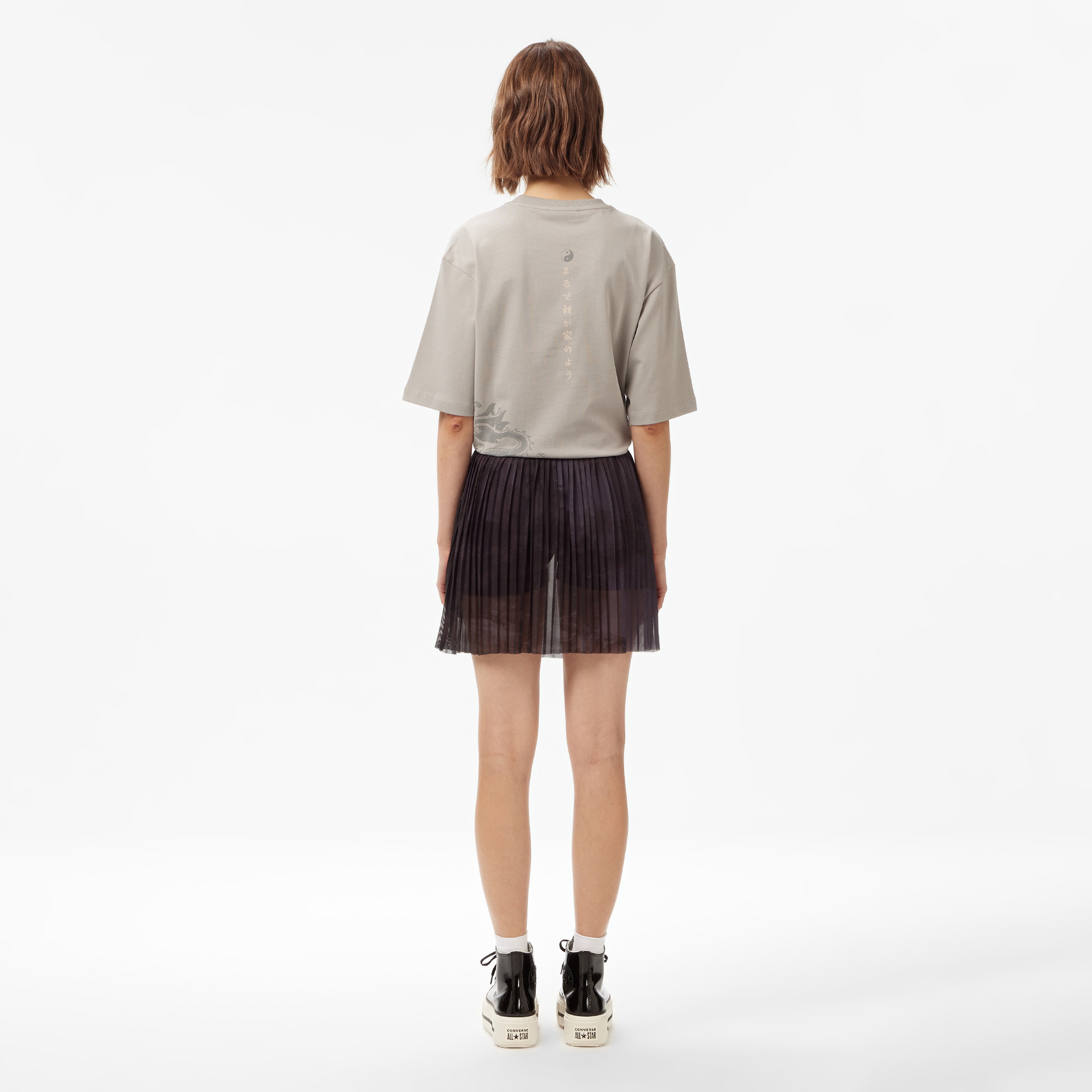 UNITED4 Kadın Antrasit Etek