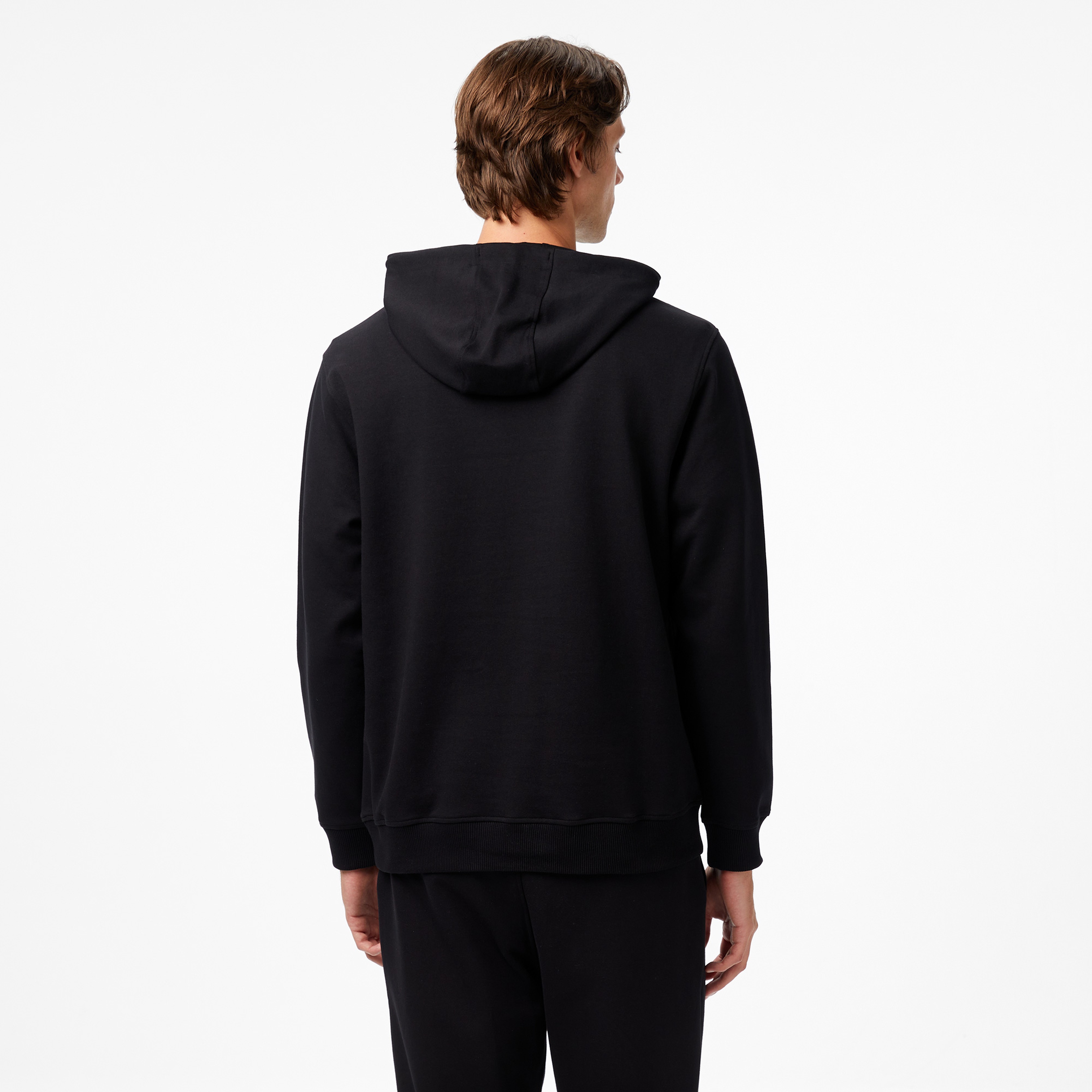 UNITED4 Erkek Siyah Hoodie