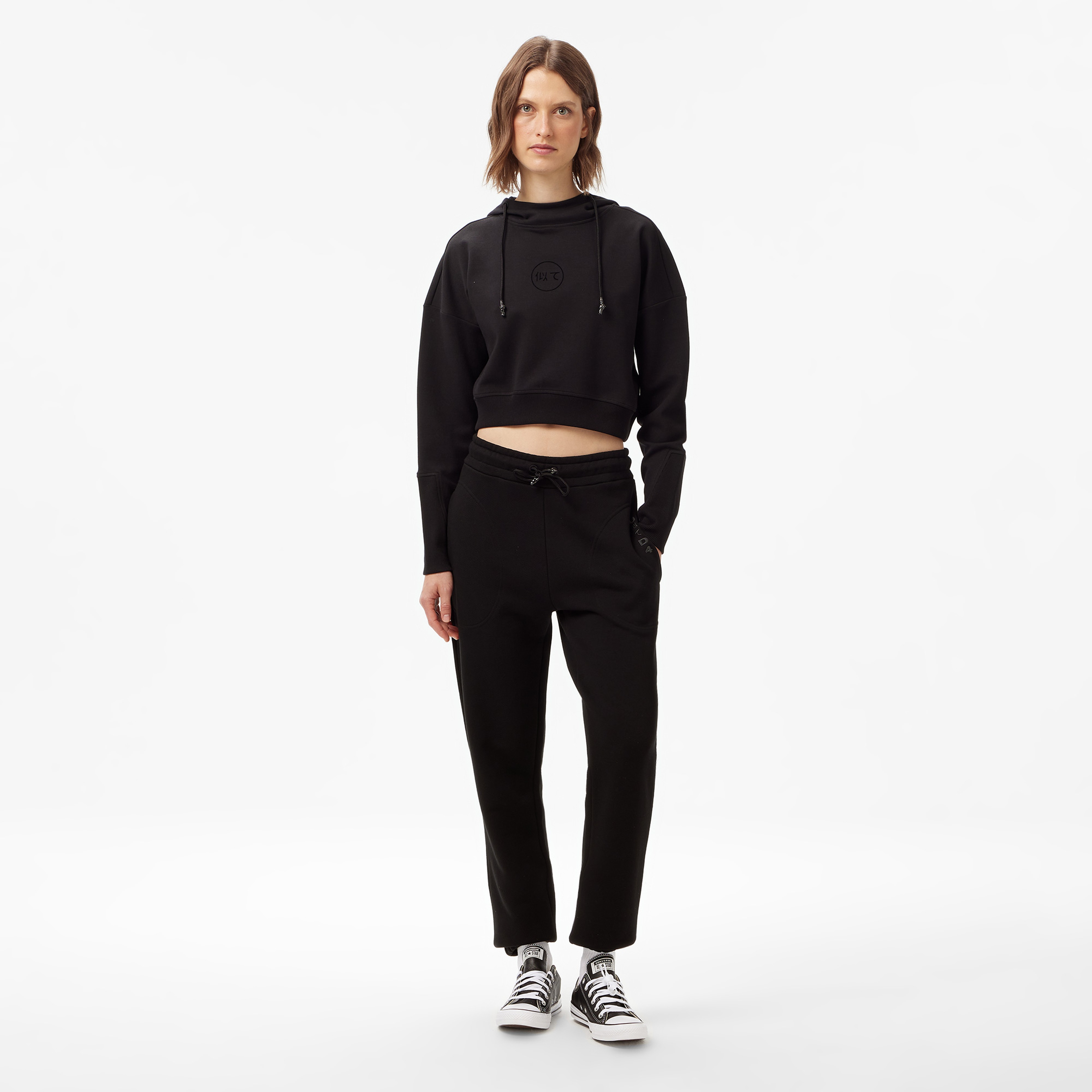 UNITED4 Classic Kadın Siyah Eşofman Altı