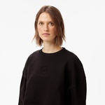 UNITED4 Classic Kadın Siyah Sweatshirt