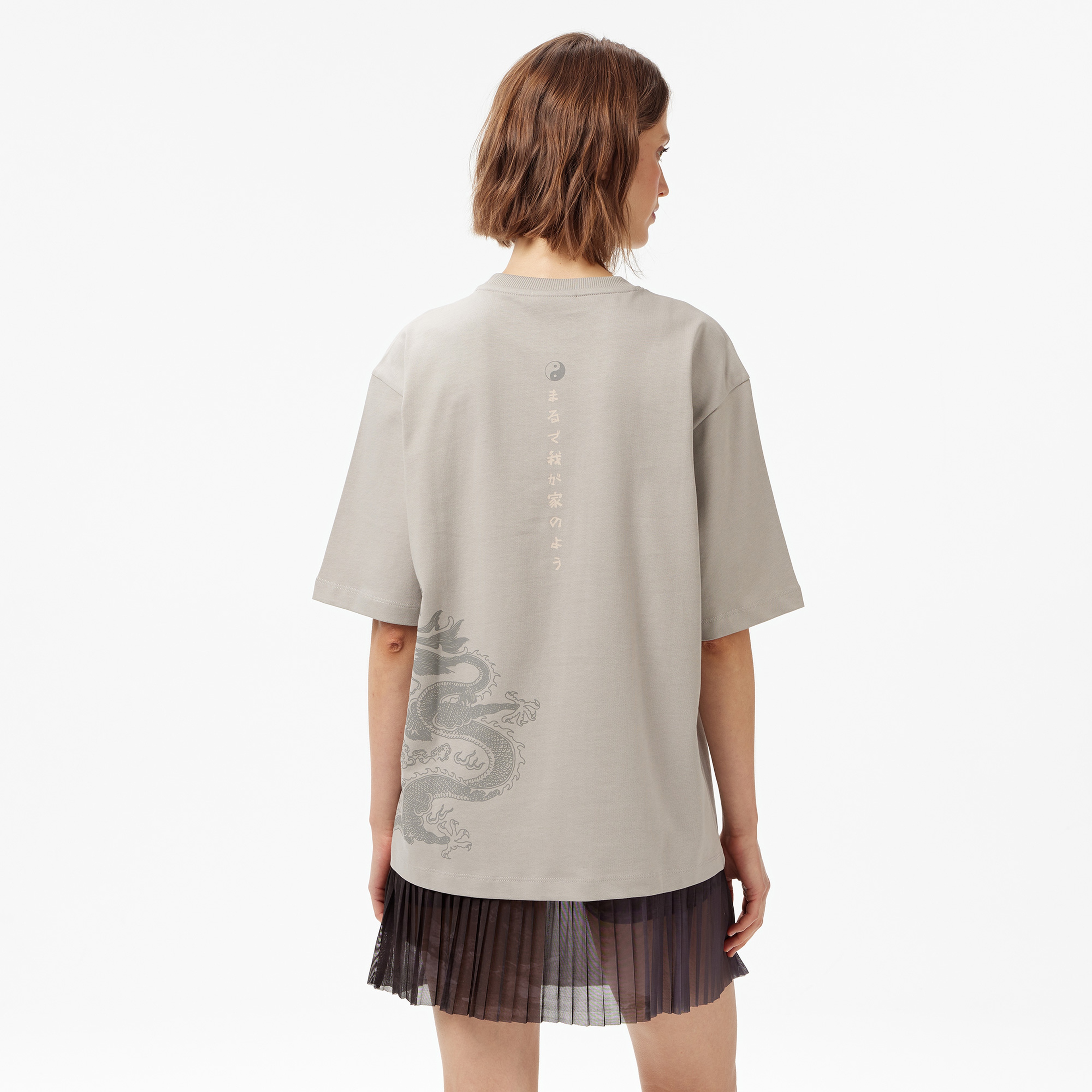 UNITED4 Classic Erkek Gri T-Shirt