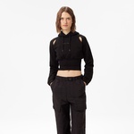 UNITED4 Classic Kadın Siyah Sweatshirt