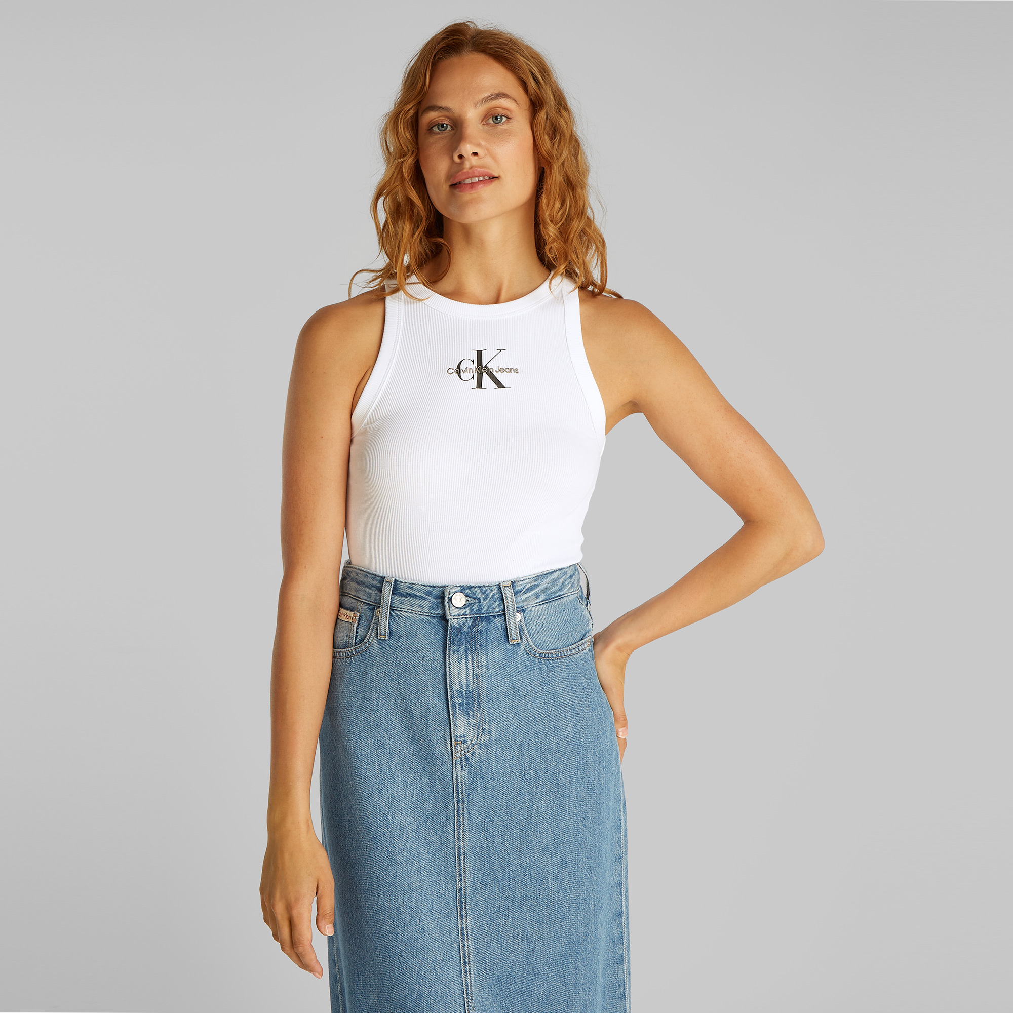 Calvin Klein Kadın Siyah T-Shirt