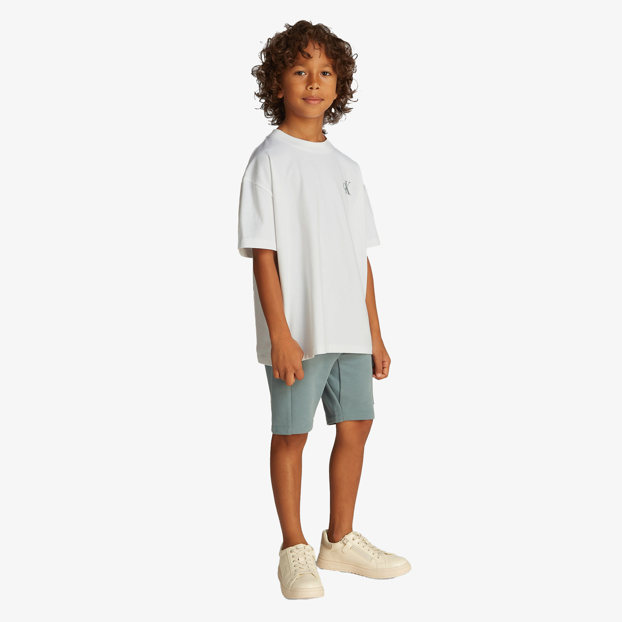 Calvin Klein Çocuk Beyaz T-Shirt