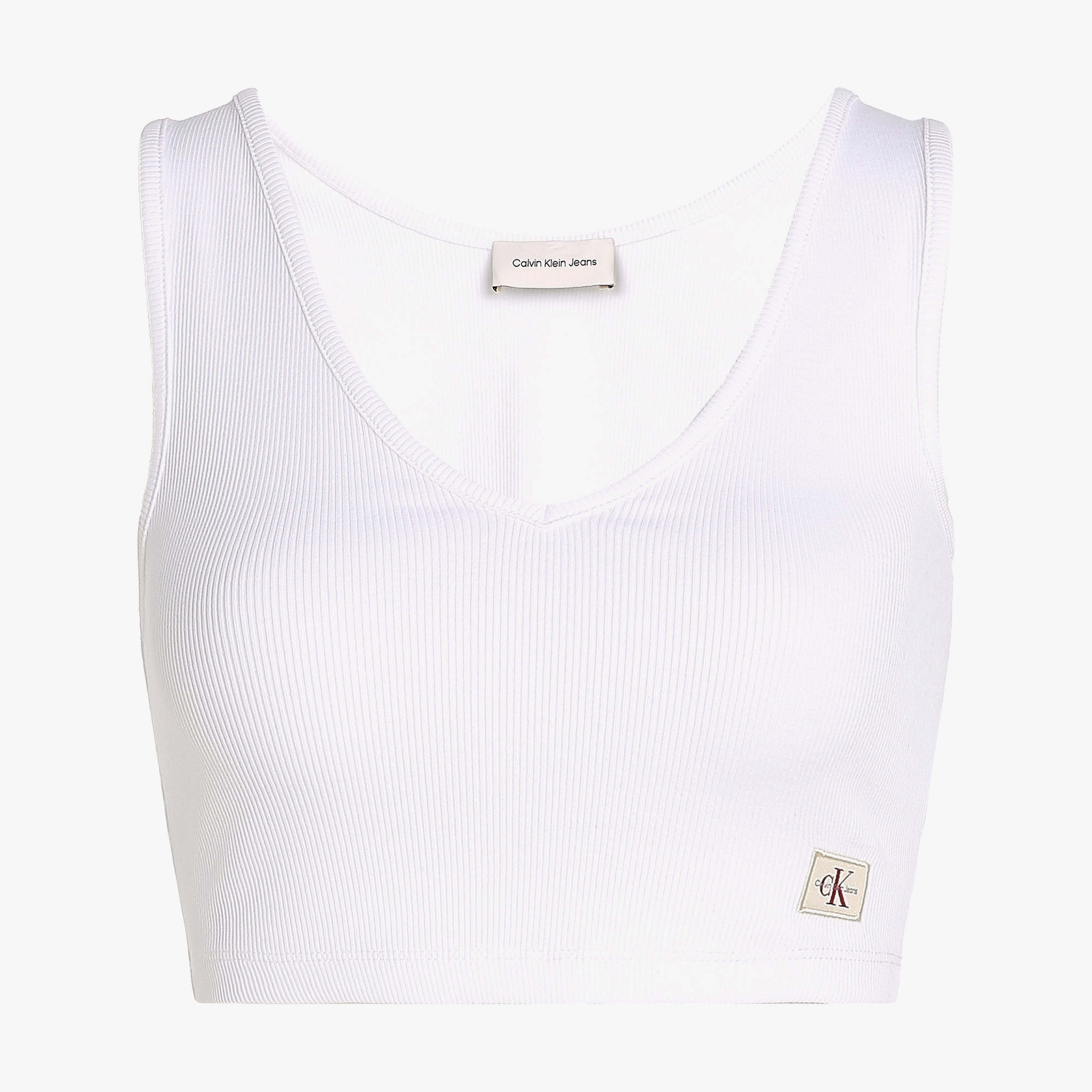 Calvin Klein Kadın Beyaz T-Shirt