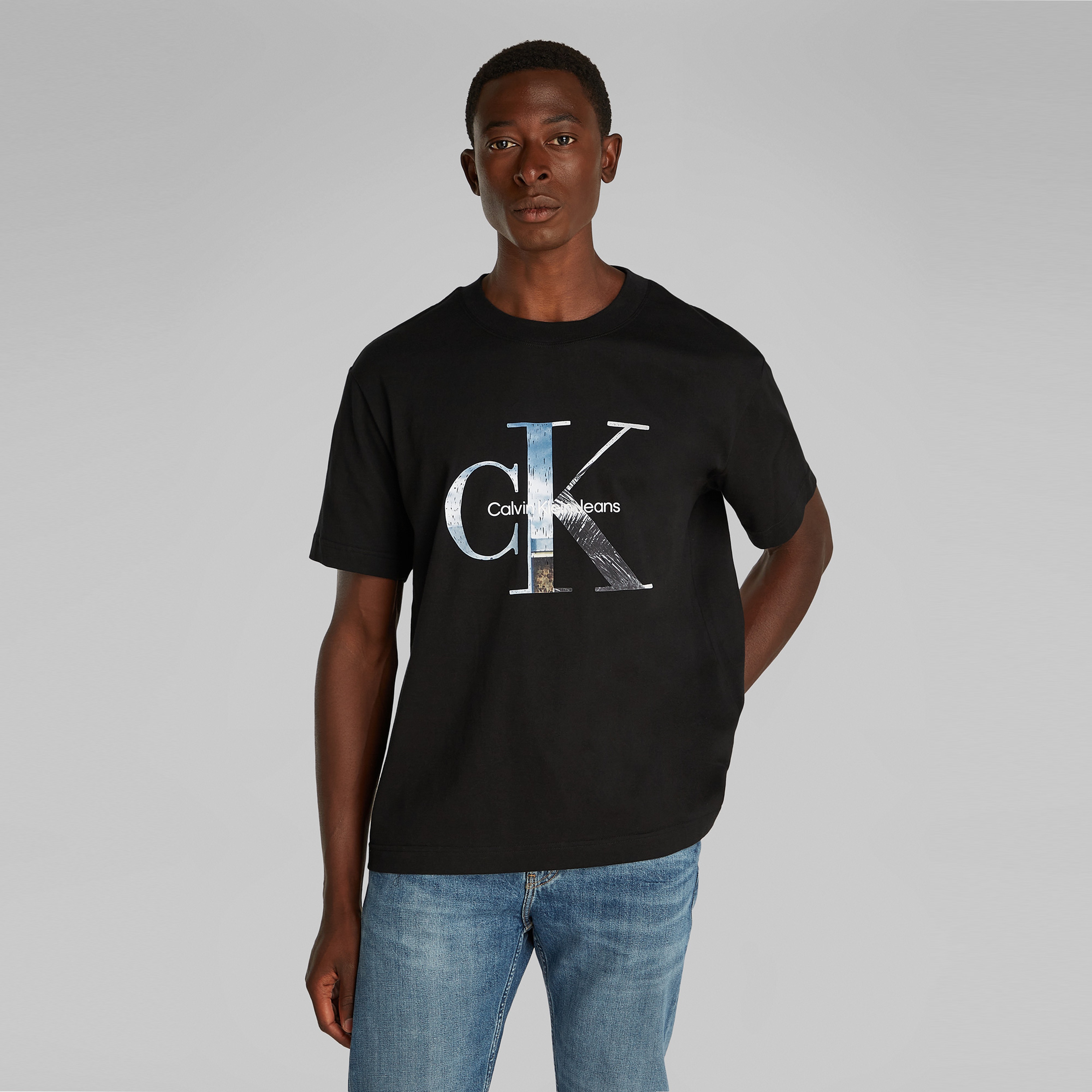 Calvin Klein Erkek Siyah T-Shirt