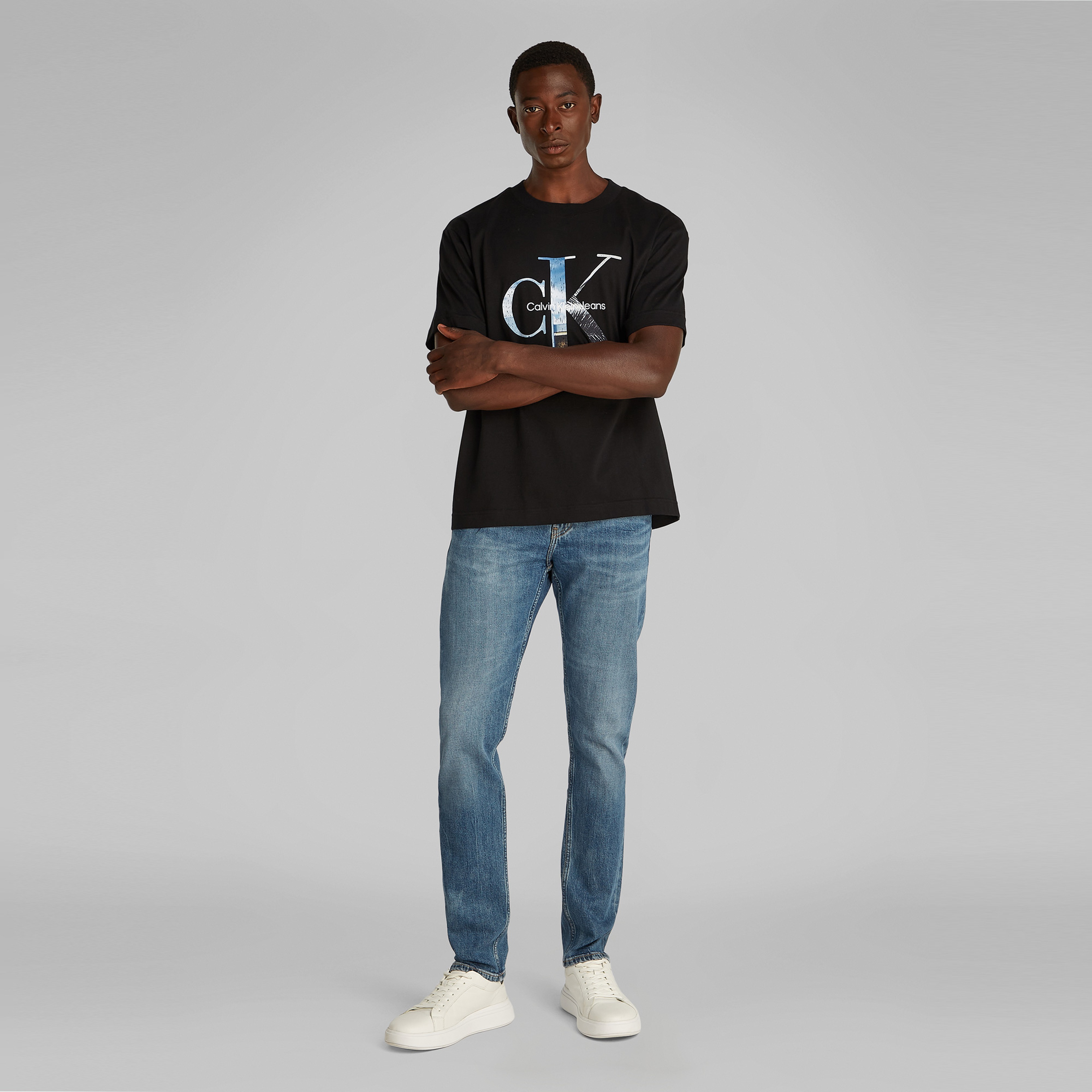 Calvin Klein Erkek Siyah T-Shirt