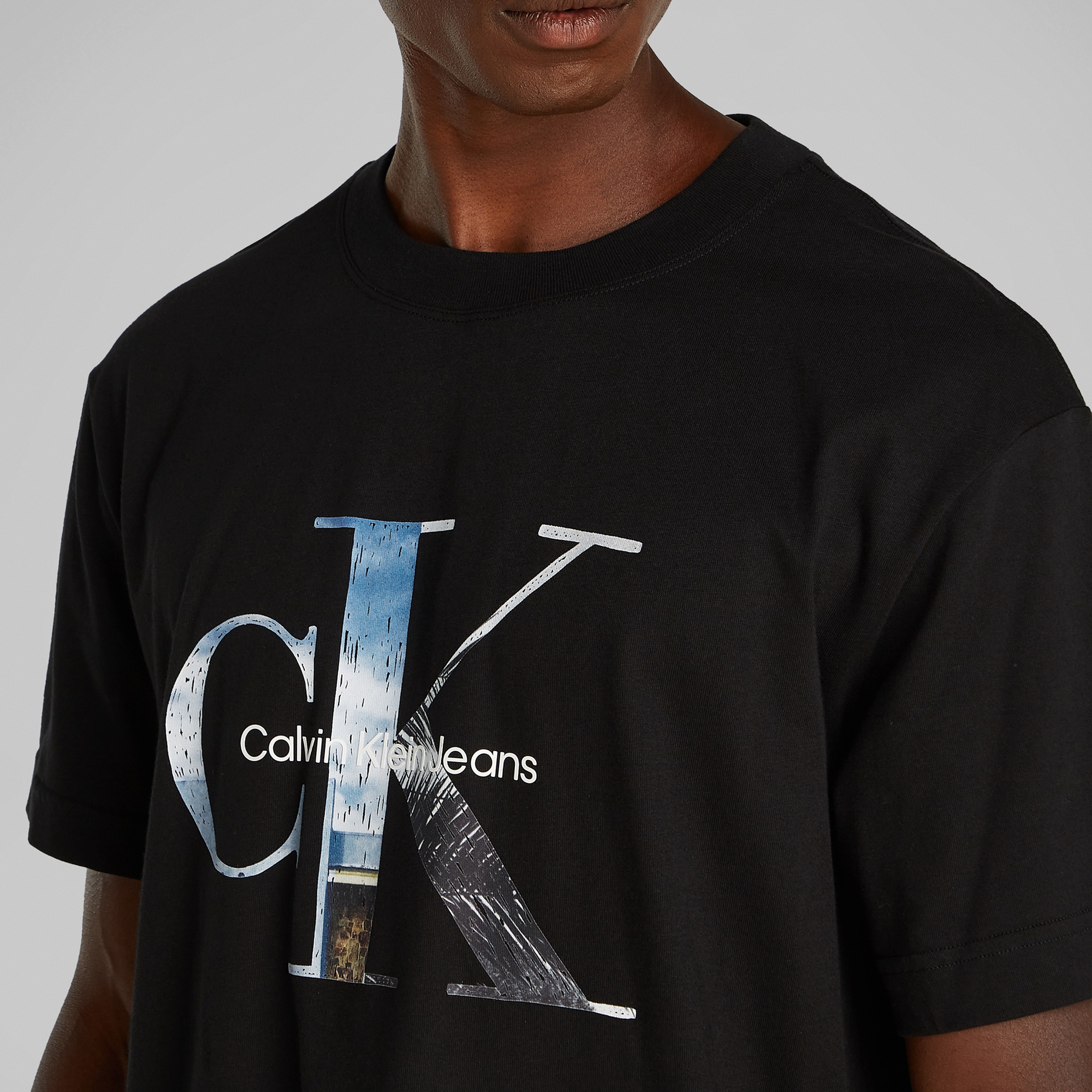 Calvin Klein Erkek Siyah T-Shirt