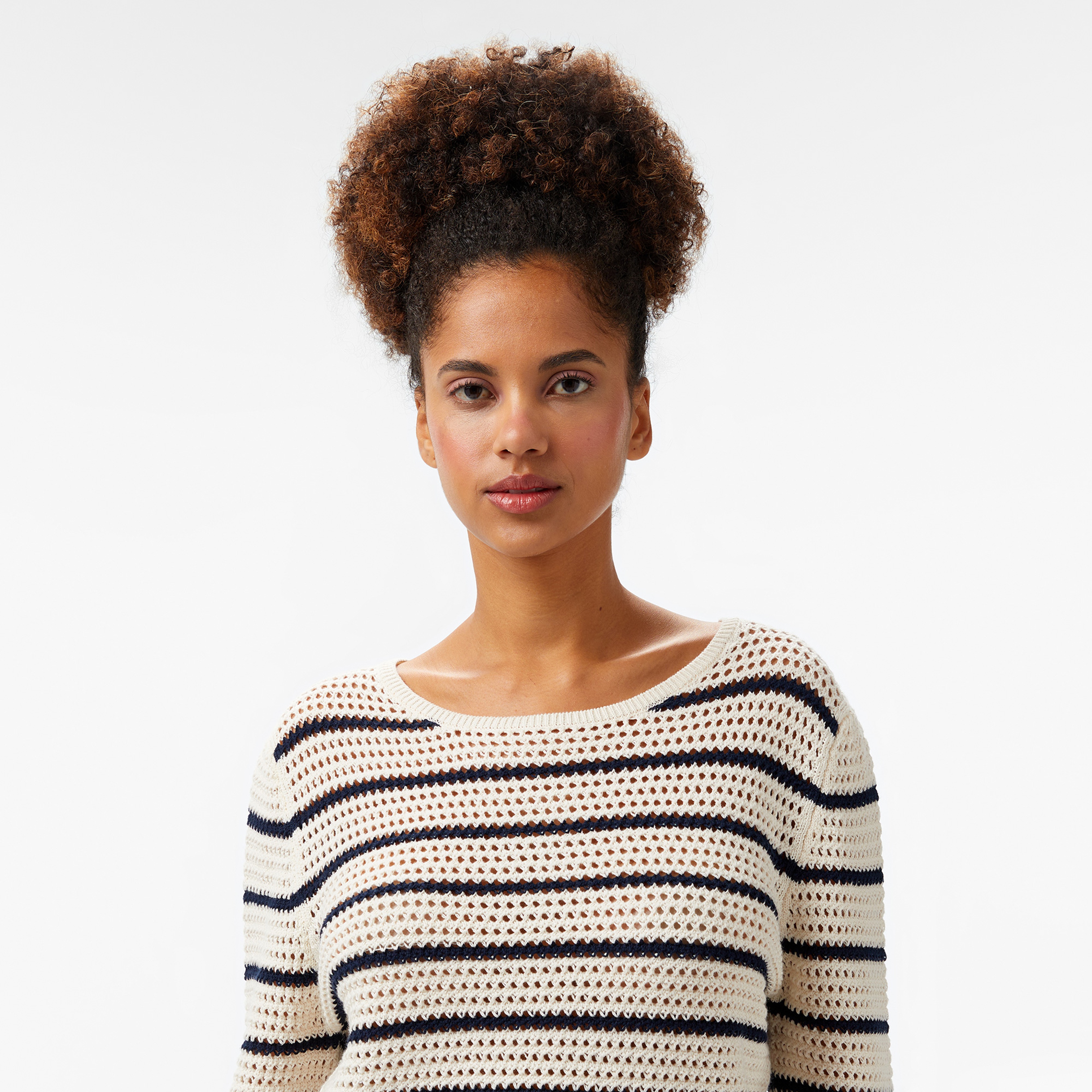 Tommy Hilfiger Kadın Beyaz Triko