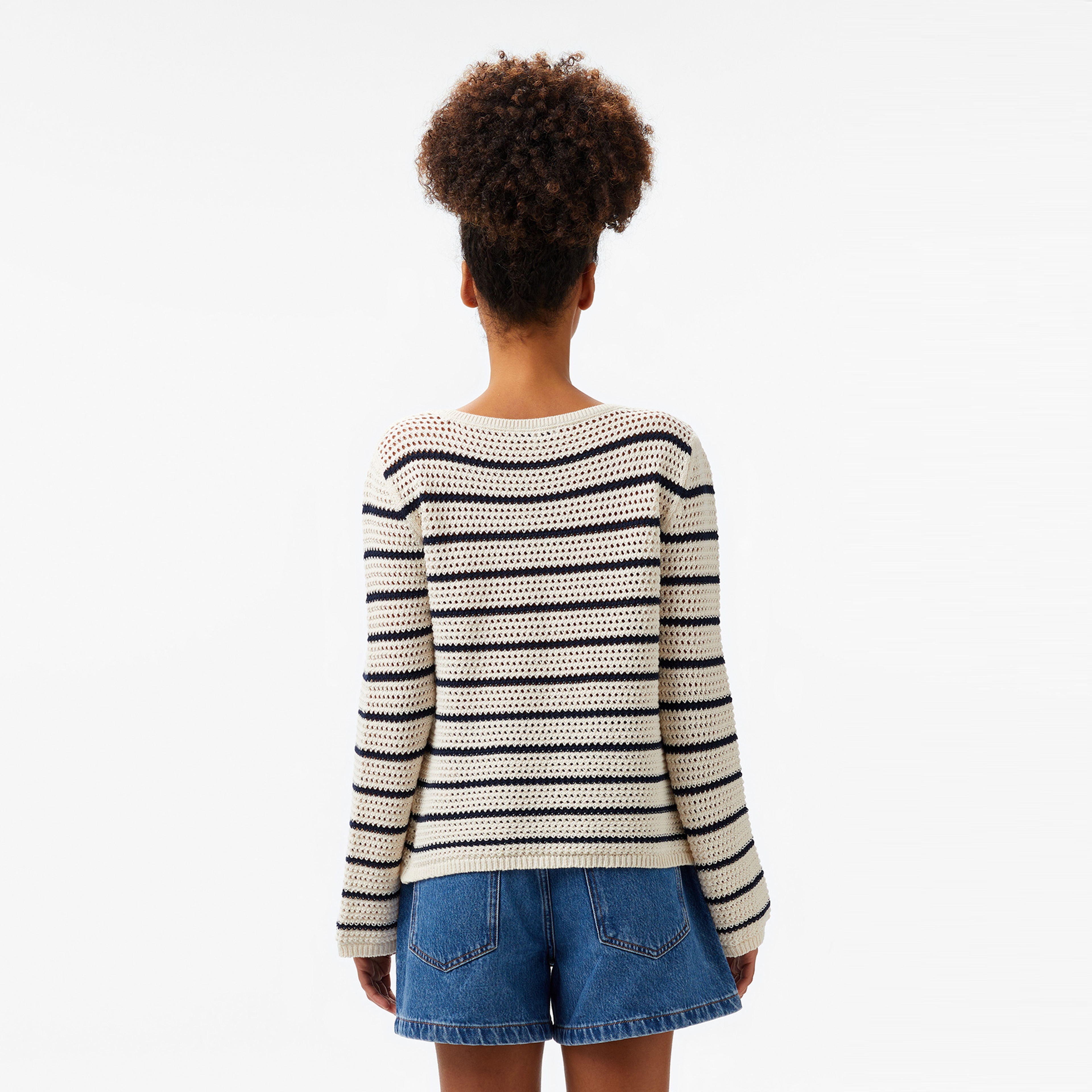 Tommy Hilfiger Kadın Beyaz Triko