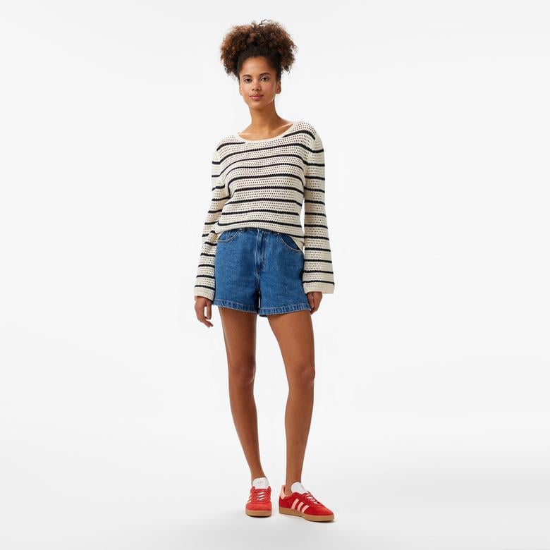 Tommy Hilfiger Kadın Beyaz Triko