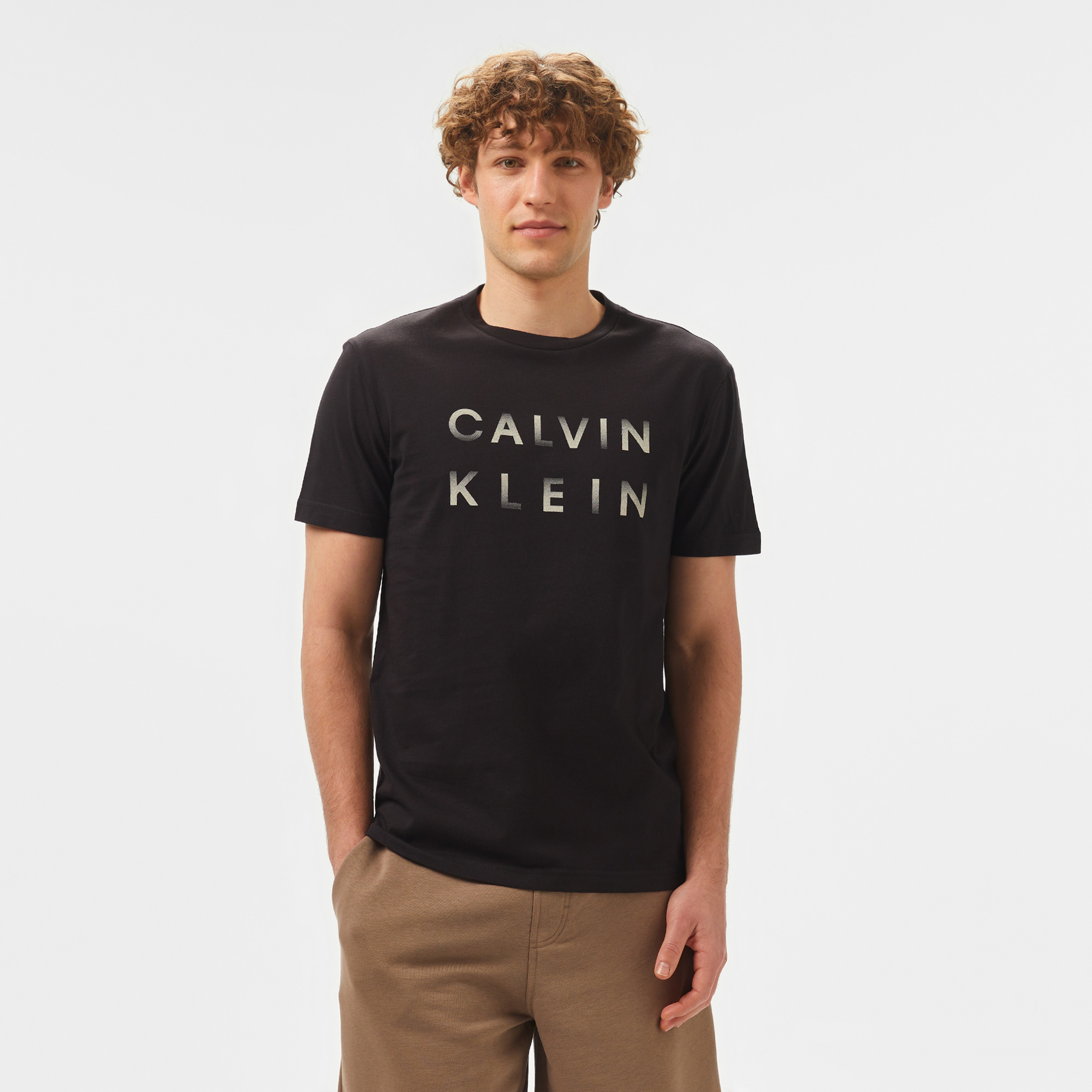 Calvin Klein Erkek Siyah T-Shirt