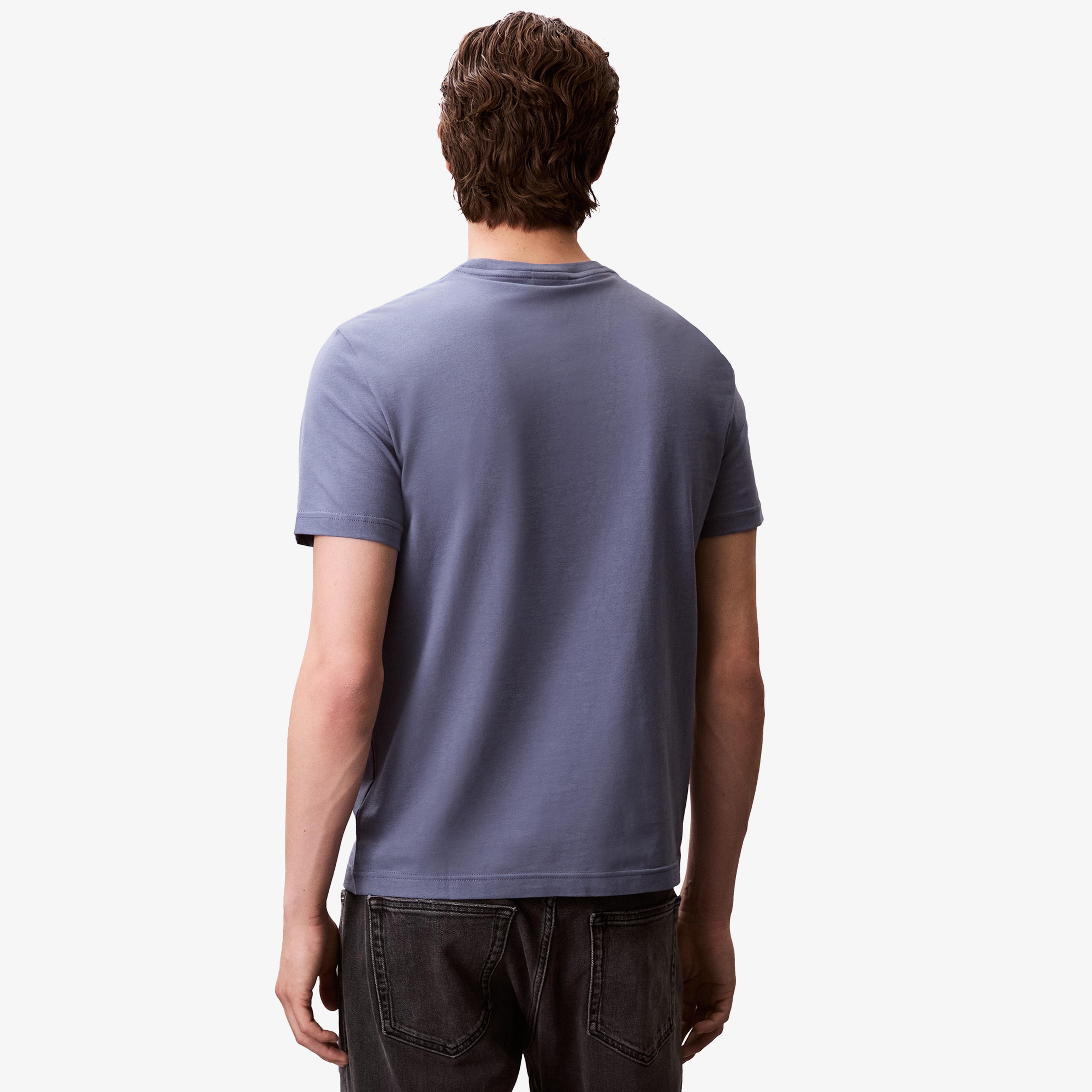 Calvin Klein Erkek Gri T-Shirt