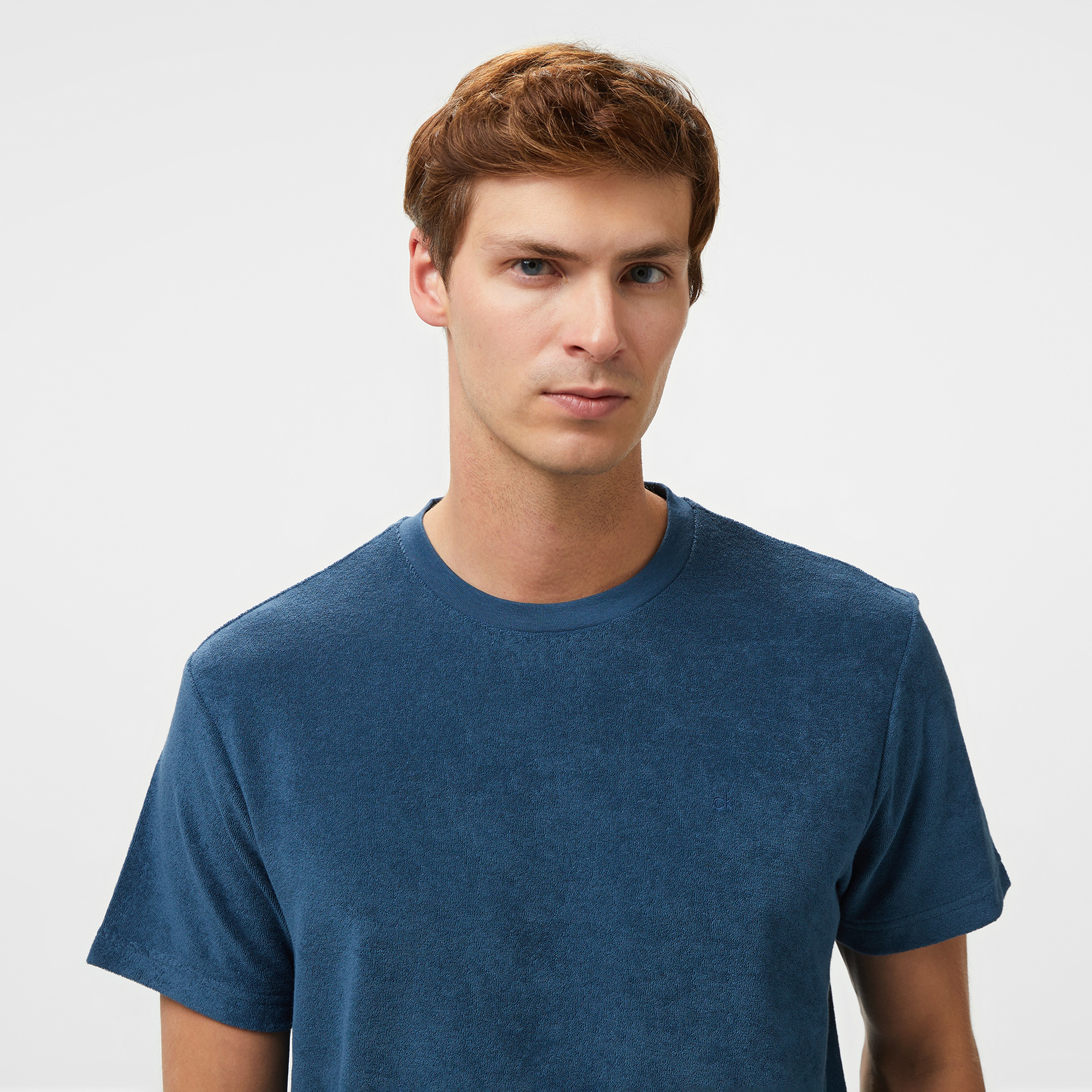 Calvin Klein Erkek Mavi T-Shirt