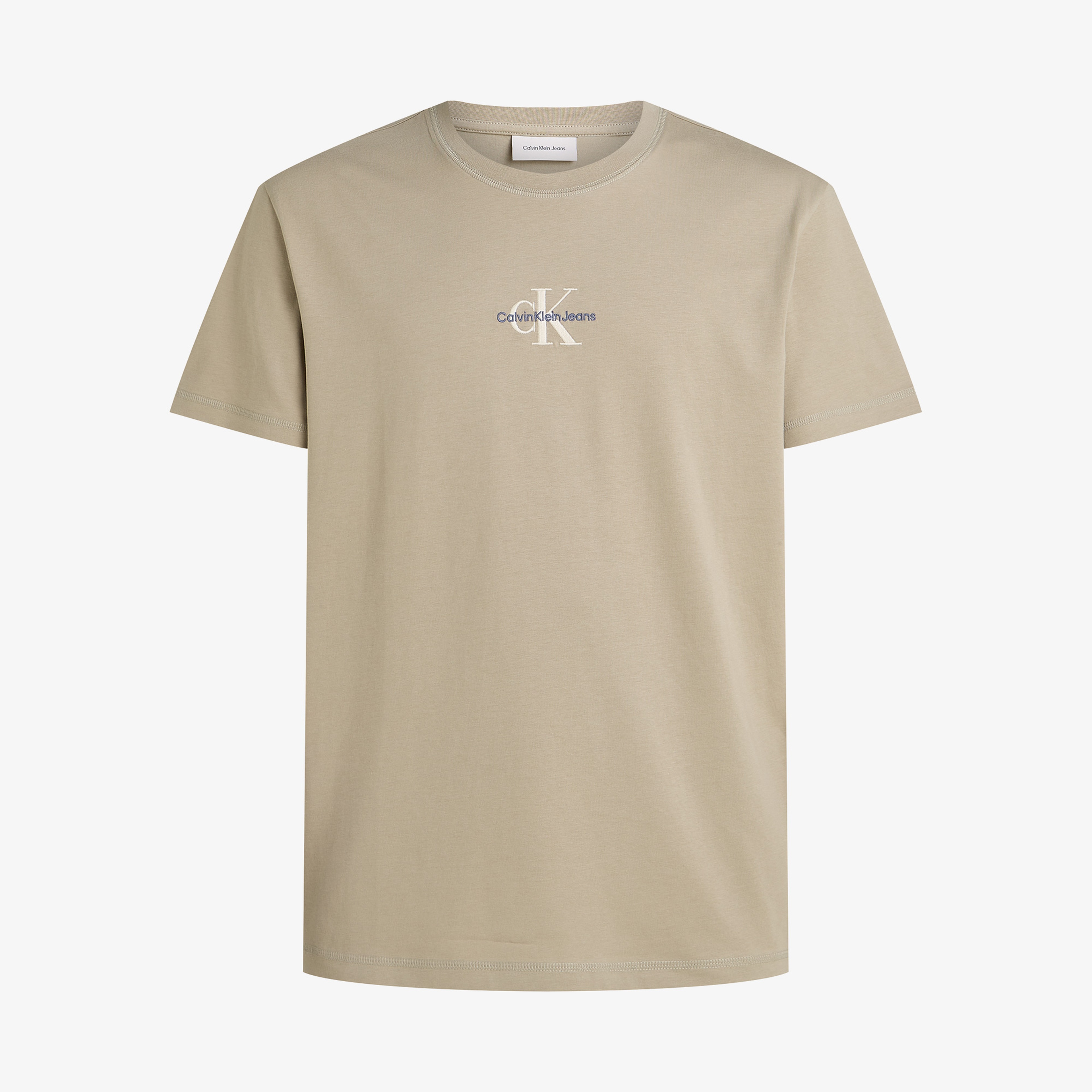 Calvin Klein Erkek Gri T-Shirt