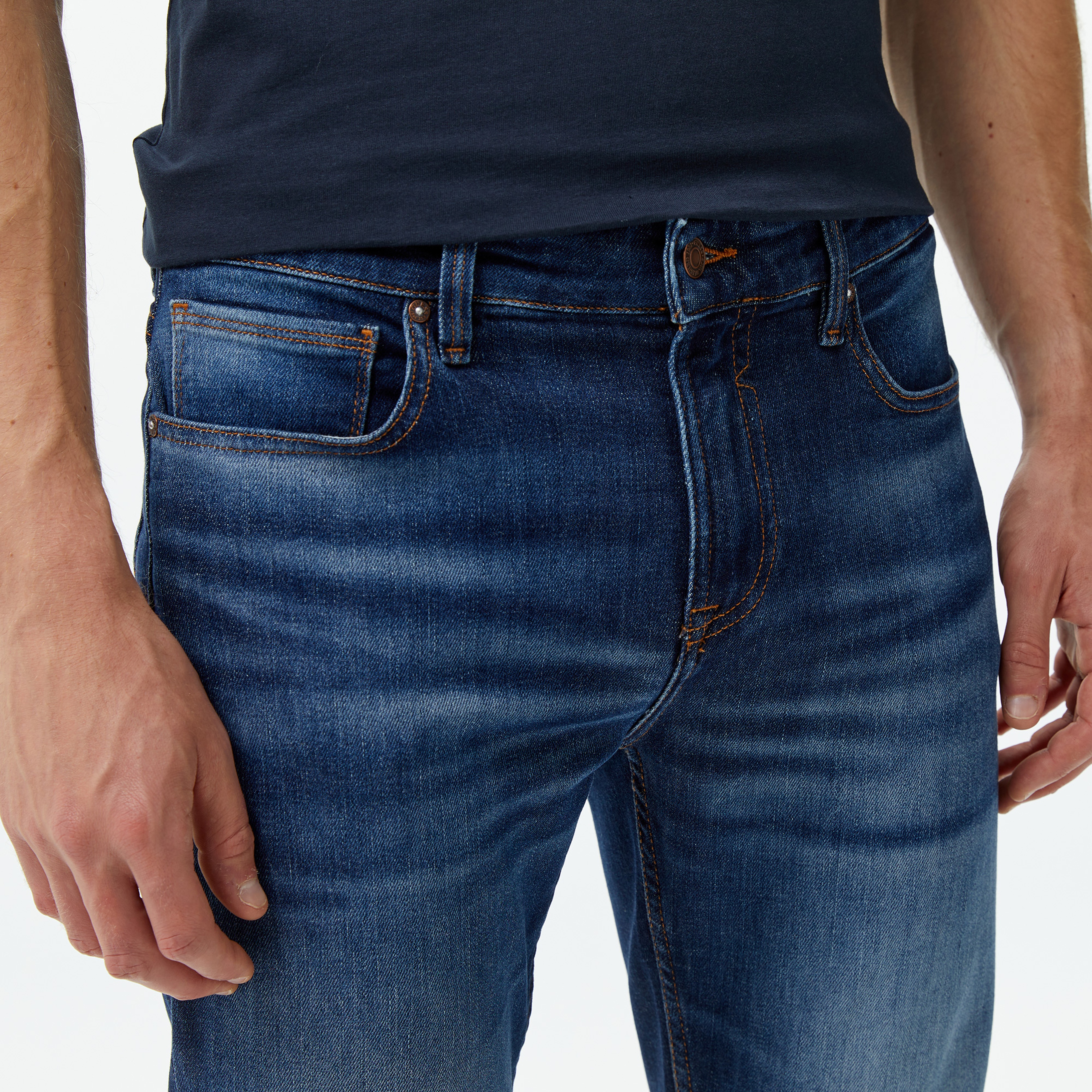 Guess Angels Eco New Carry Iı Erkek Lacivert Jean