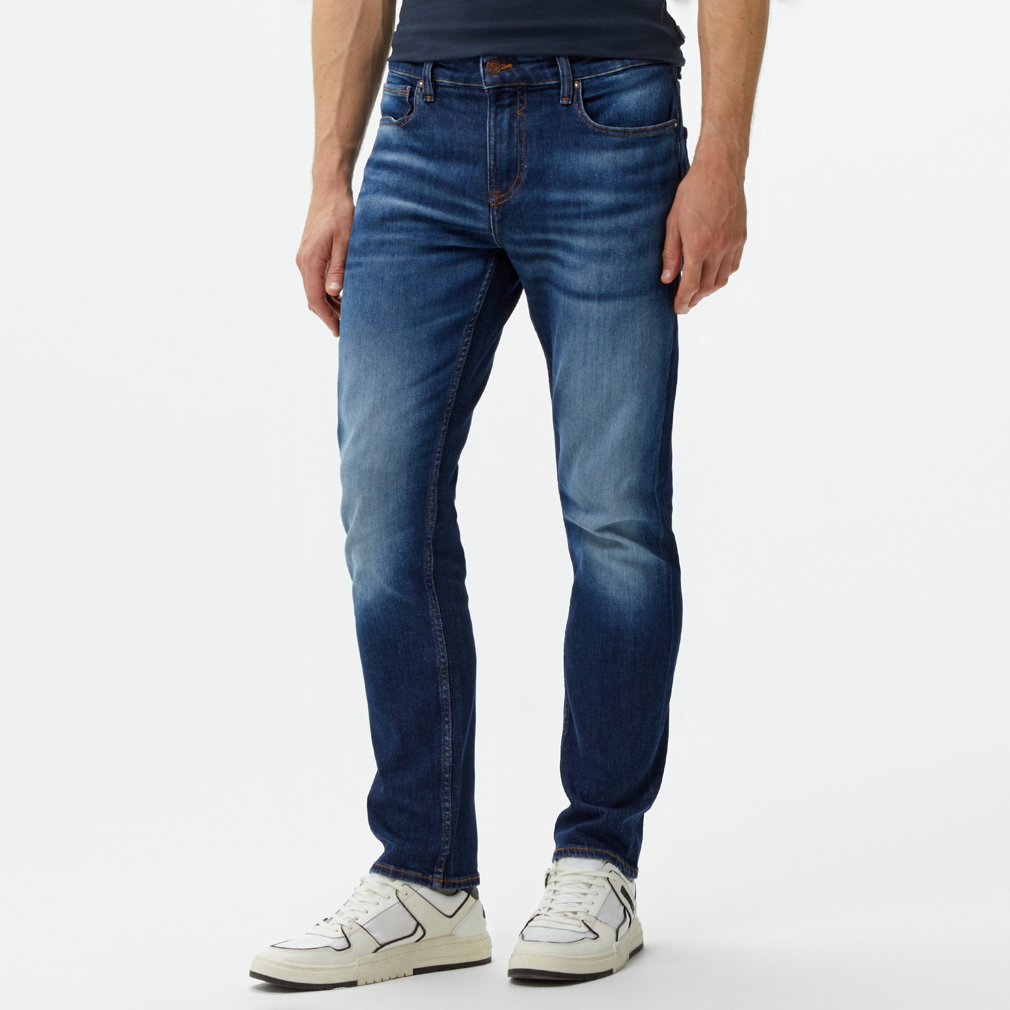 Guess Angels Eco New Carry Iı Erkek Lacivert Jean