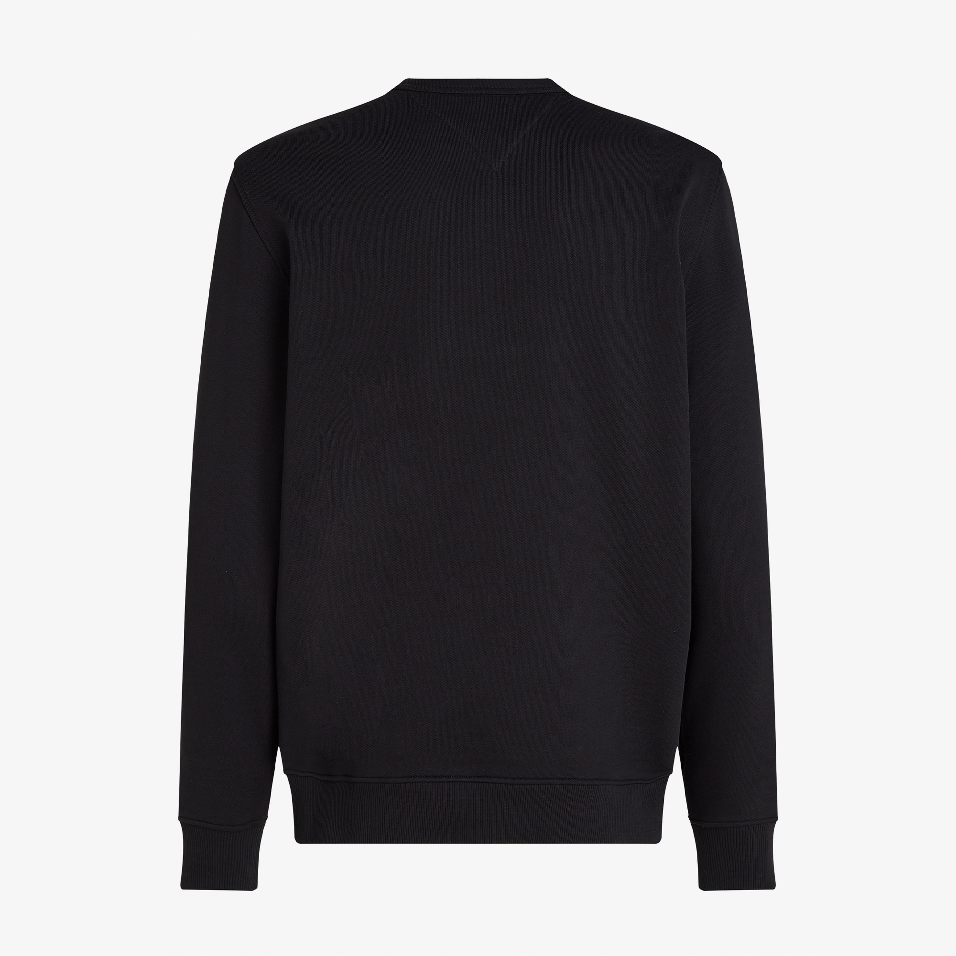 Tommy Jeans Reg Badge Crew Ext Erkek Siyah Sweatshirt