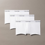 Calvin Klein Low Rise Trunk 3'lü Erkek Beyaz Boxer