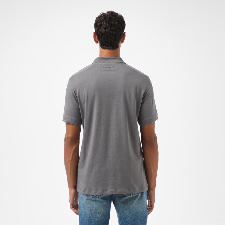 Karl Lagerfeld Erkek Gri Polo