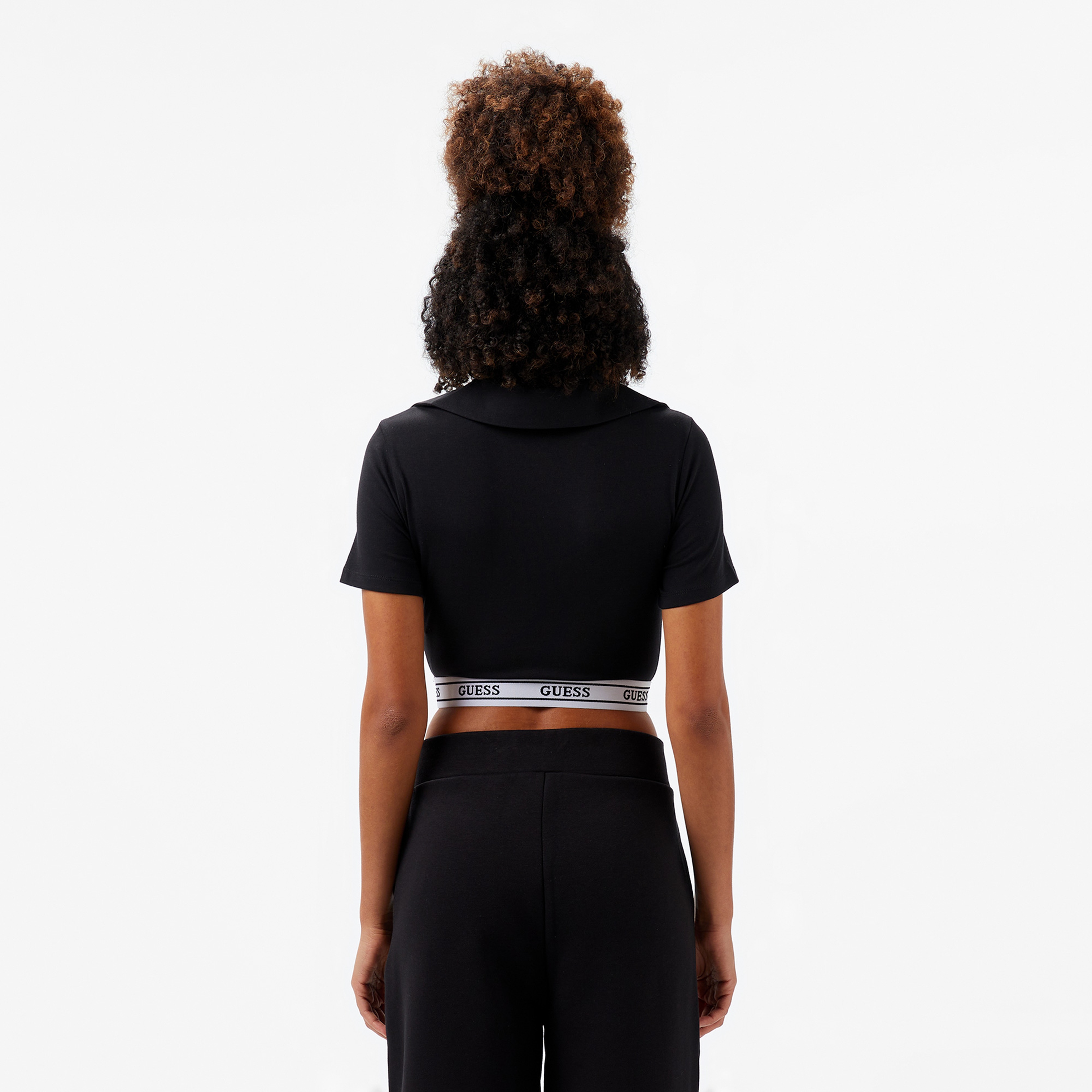 Guess New Aline Kadın Siyah T-Shirt