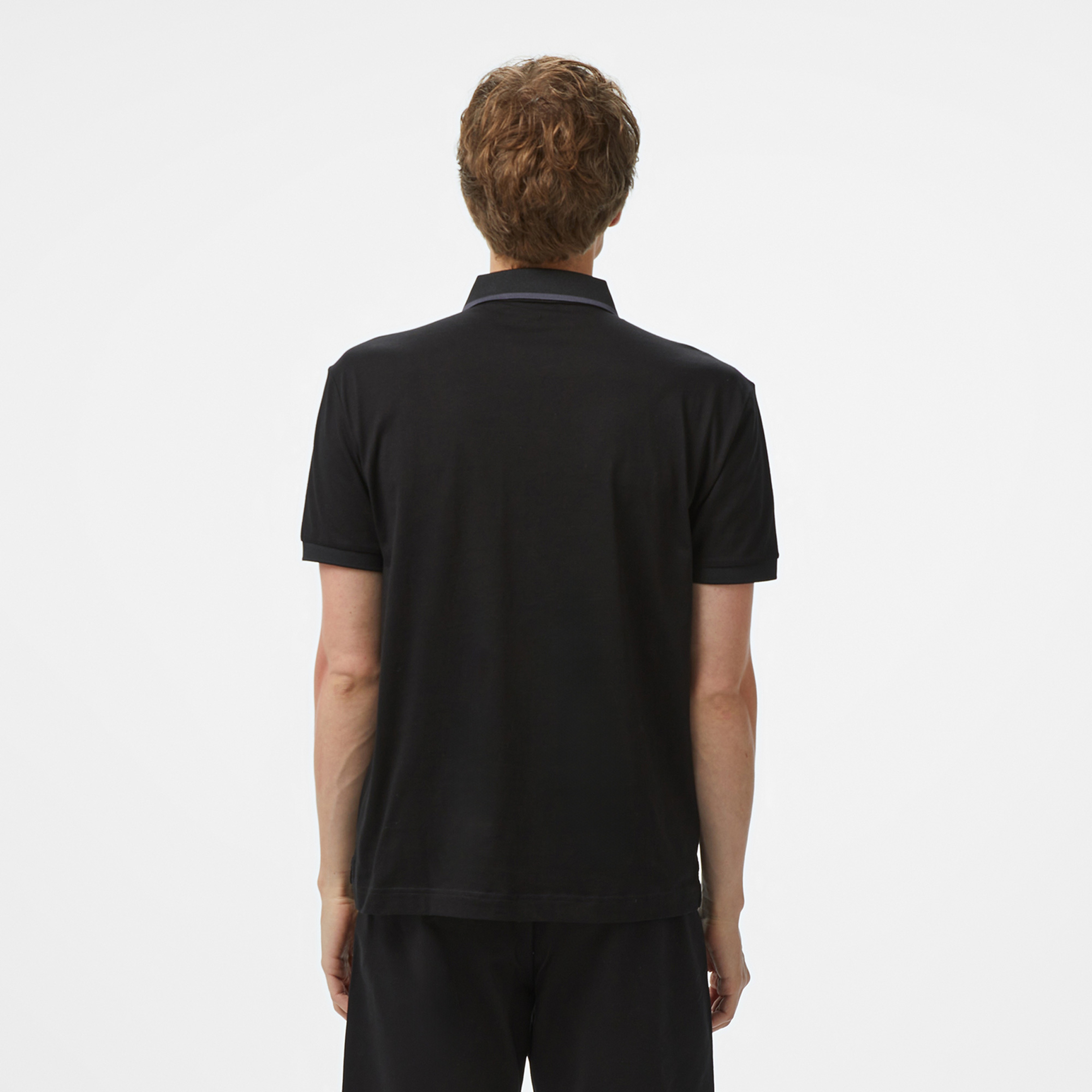 Ea7 Erkek Siyah Polo