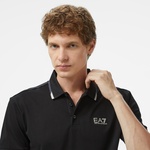 Ea7 Erkek Siyah Polo