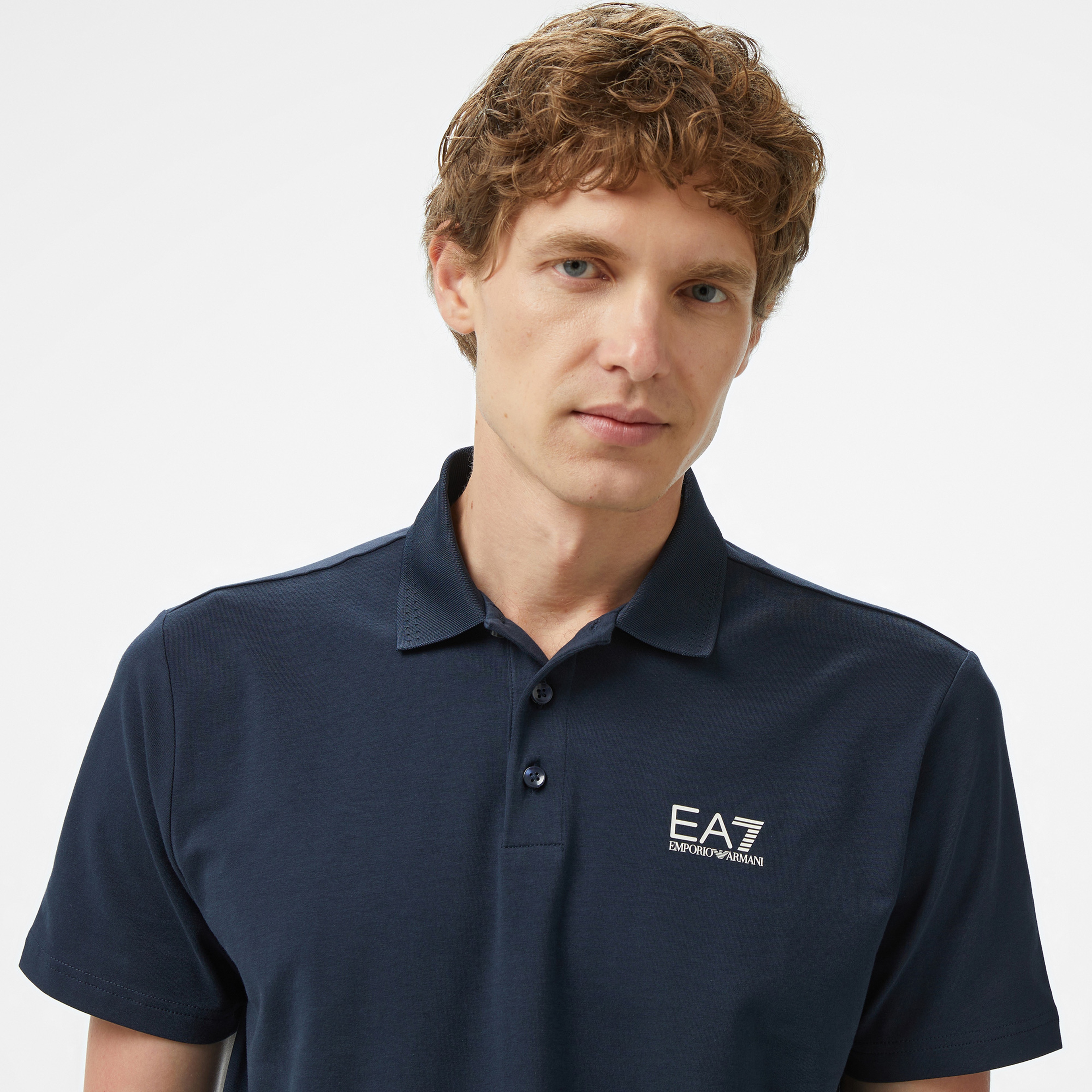 Ea7 Erkek Mavi Polo