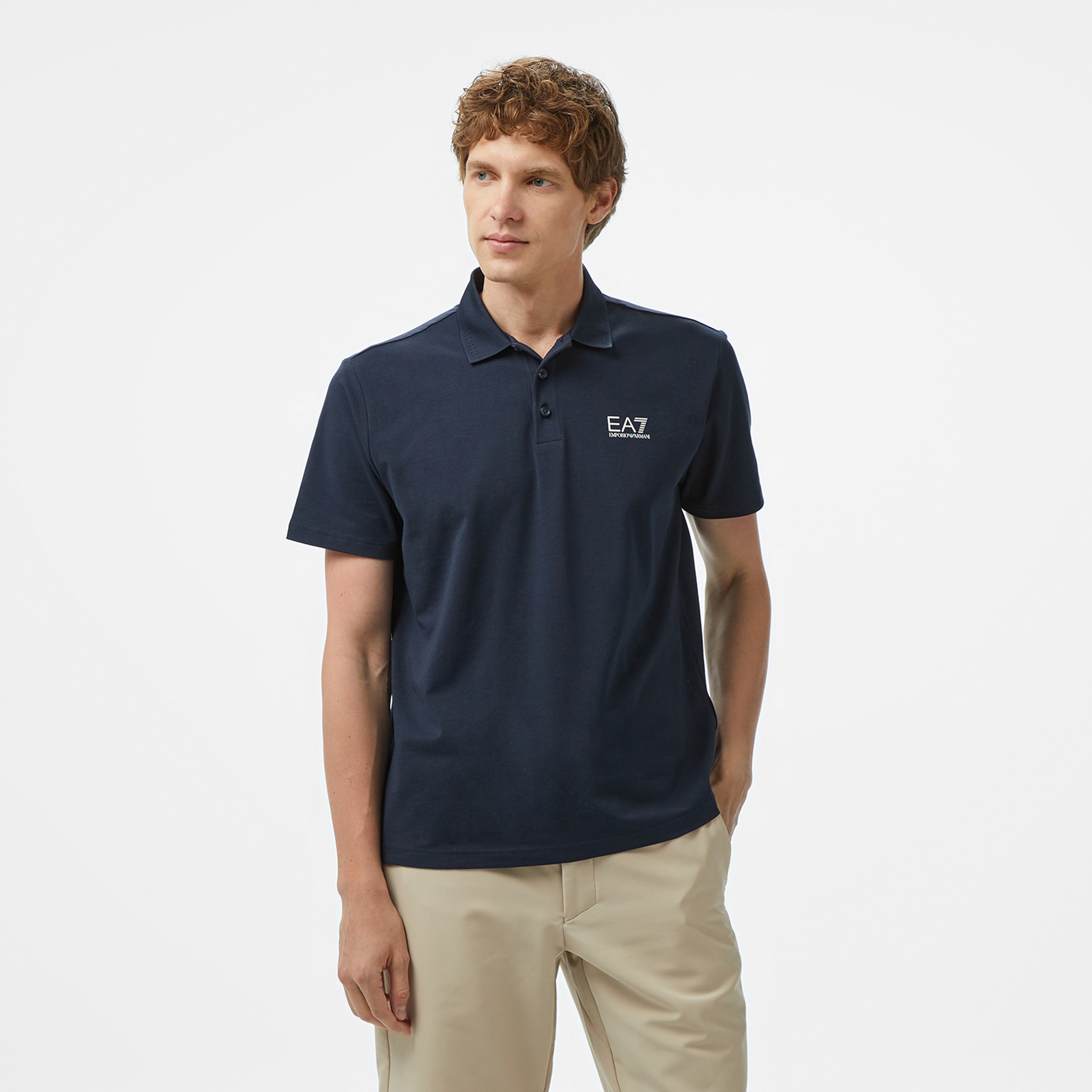Ea7 Erkek Mavi Polo