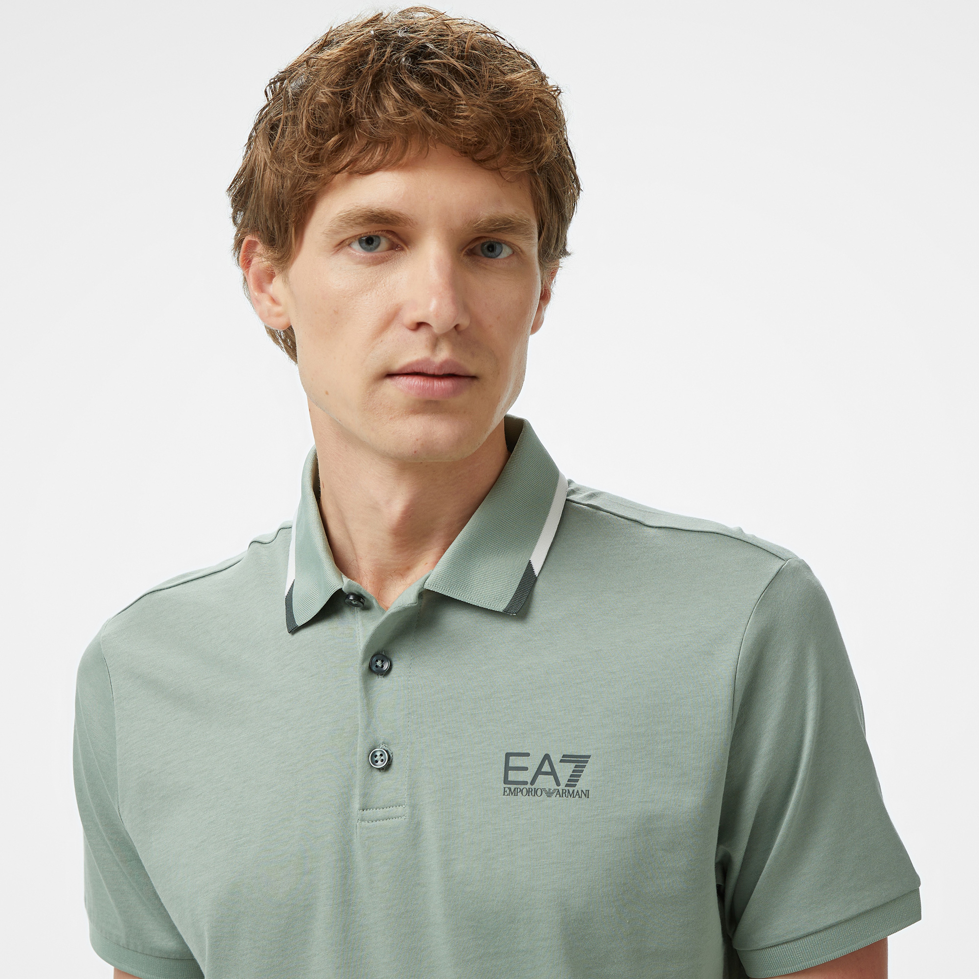 Ea7 Erkek Siyah Polo