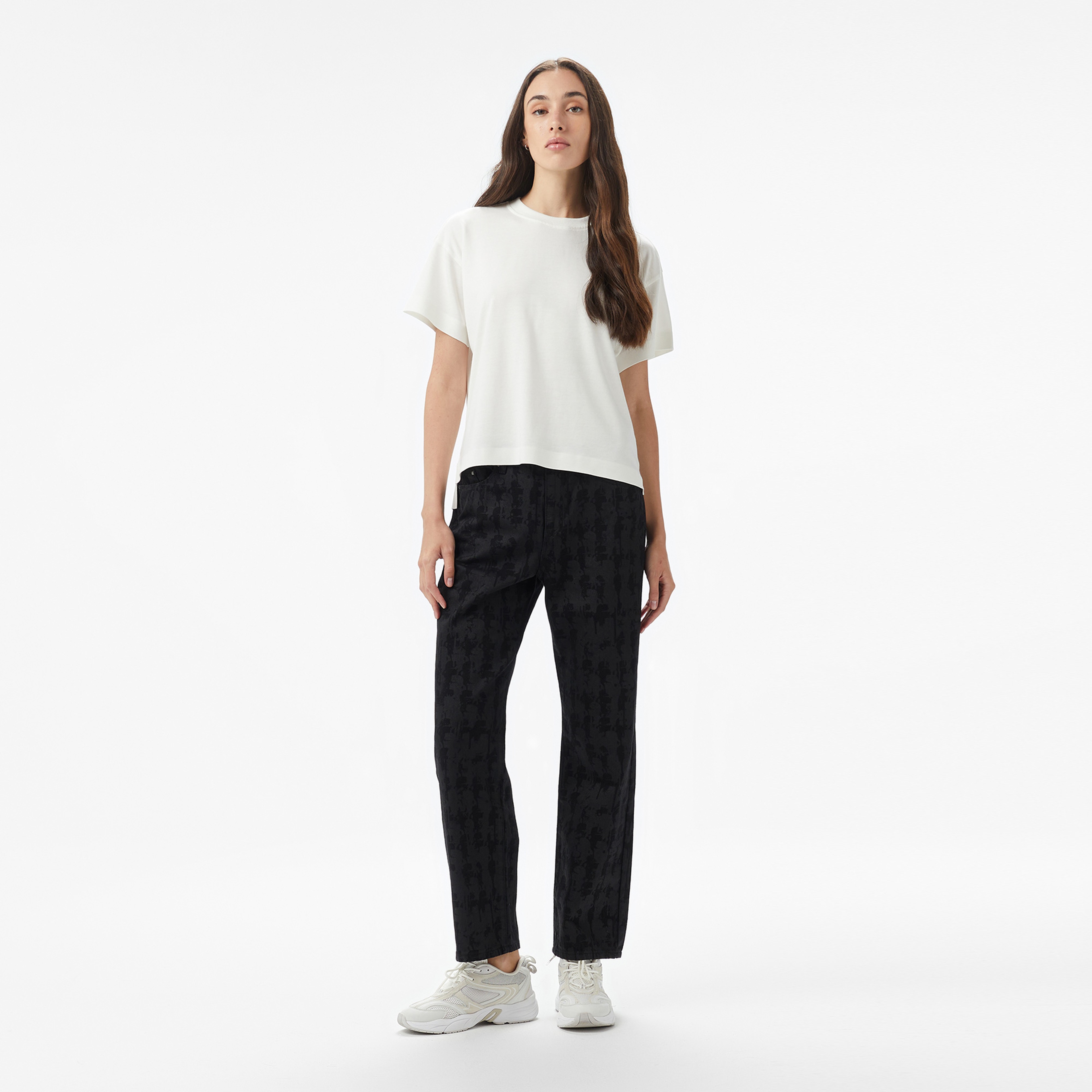 Karl Lagerfeld Kadın Siyah Pantolon