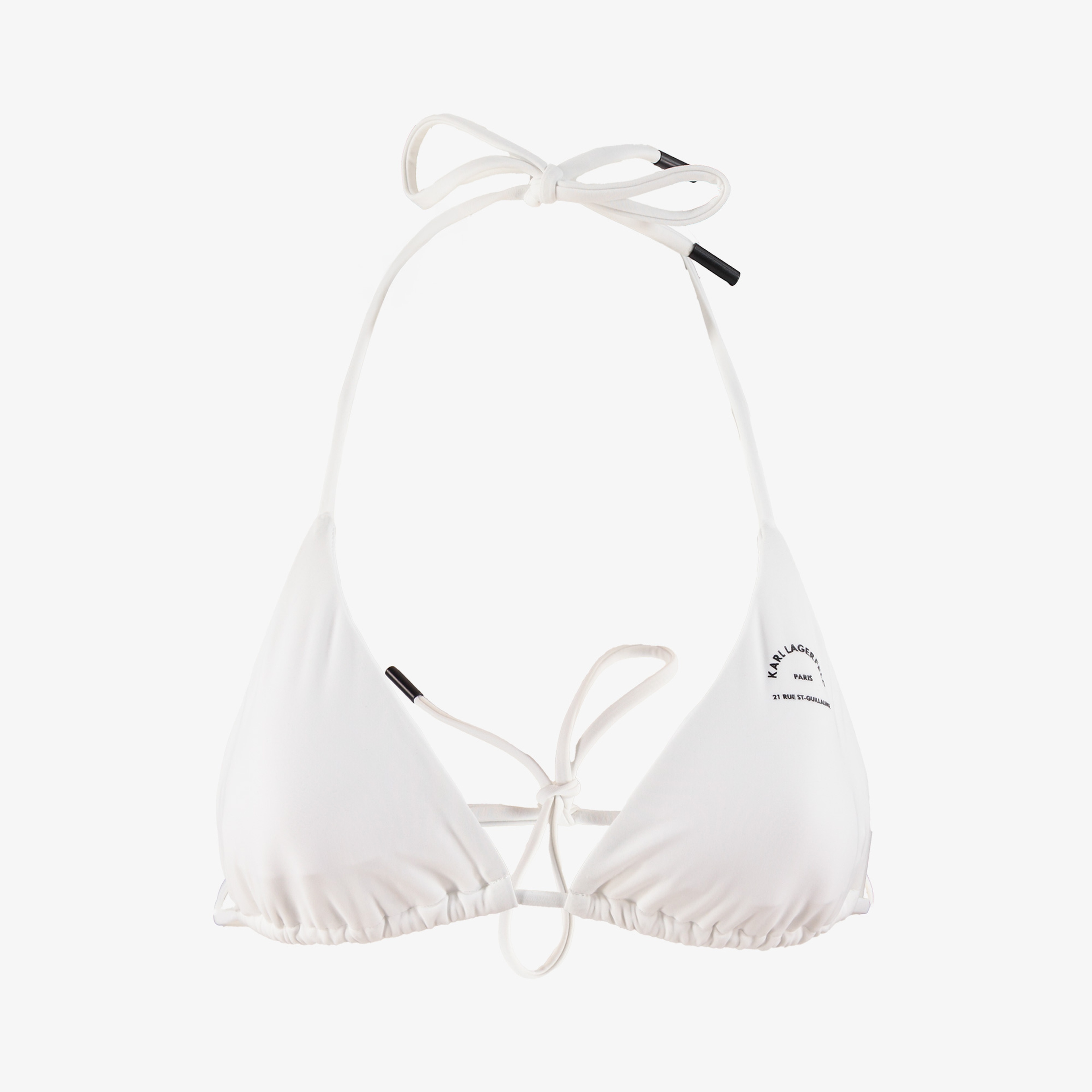 Karl Lagerfeld Kadın Beyaz Bikini Üstü
