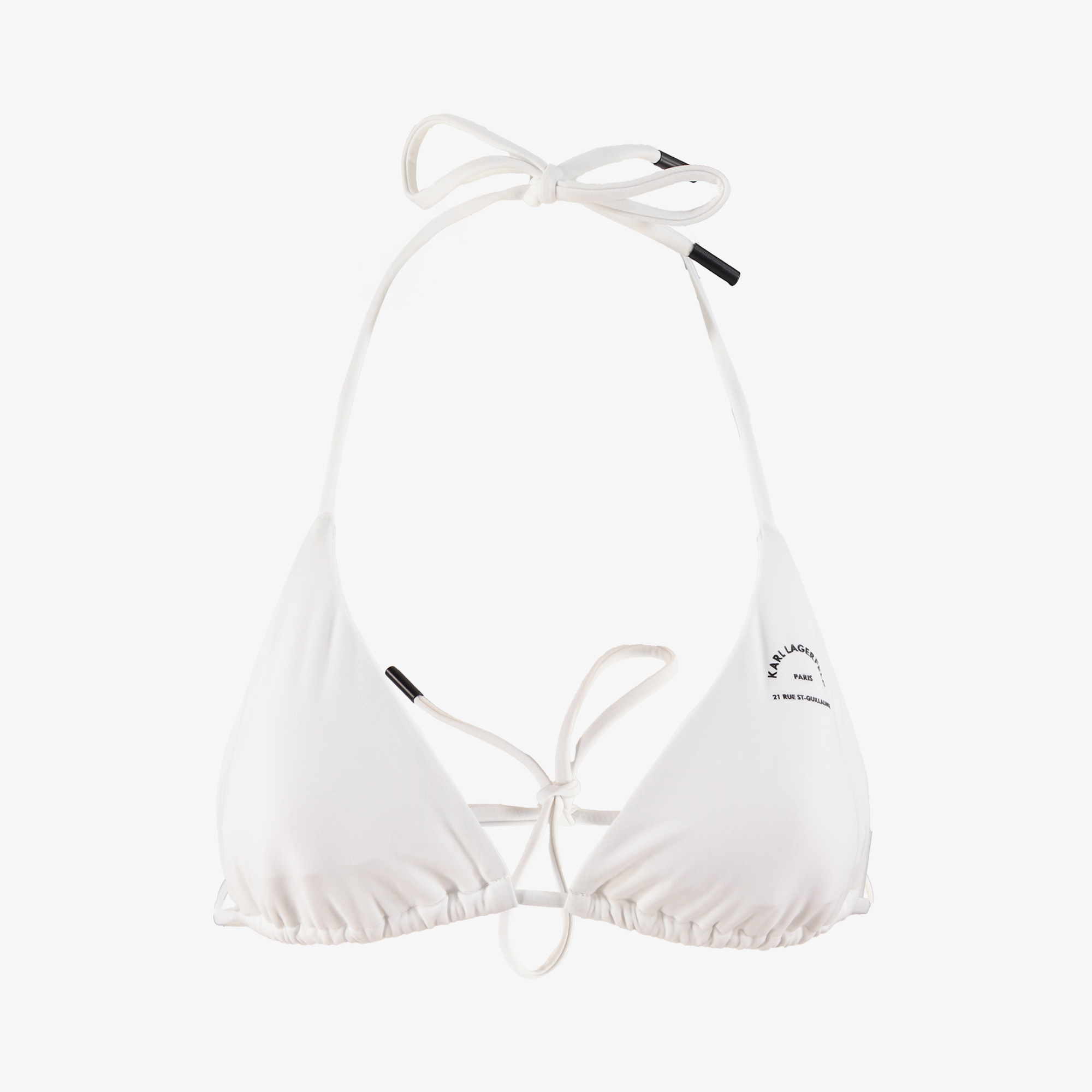 Karl Lagerfeld Kadın Beyaz Bikini Üstü