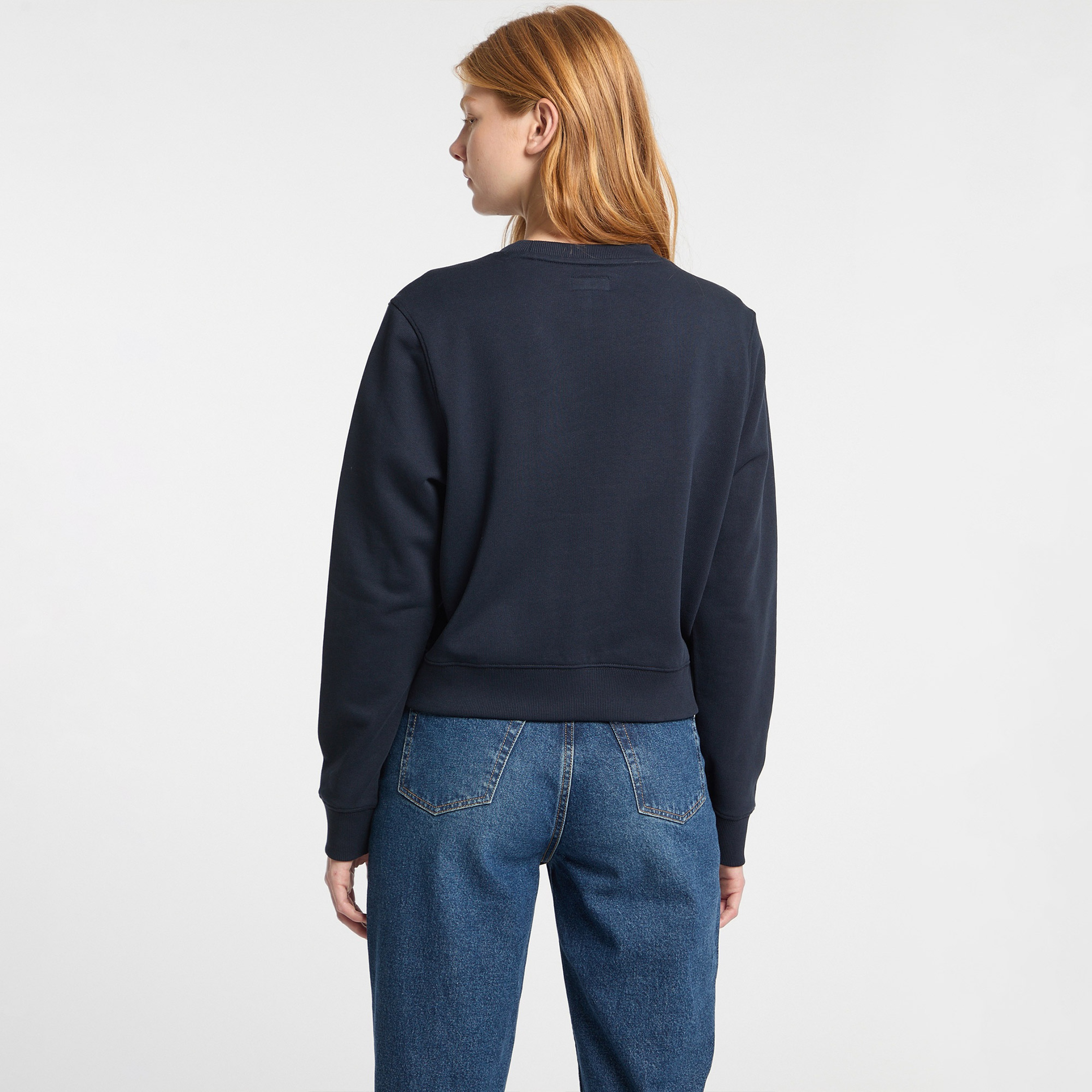 Guess Kadın Lacivert Sweatshirt