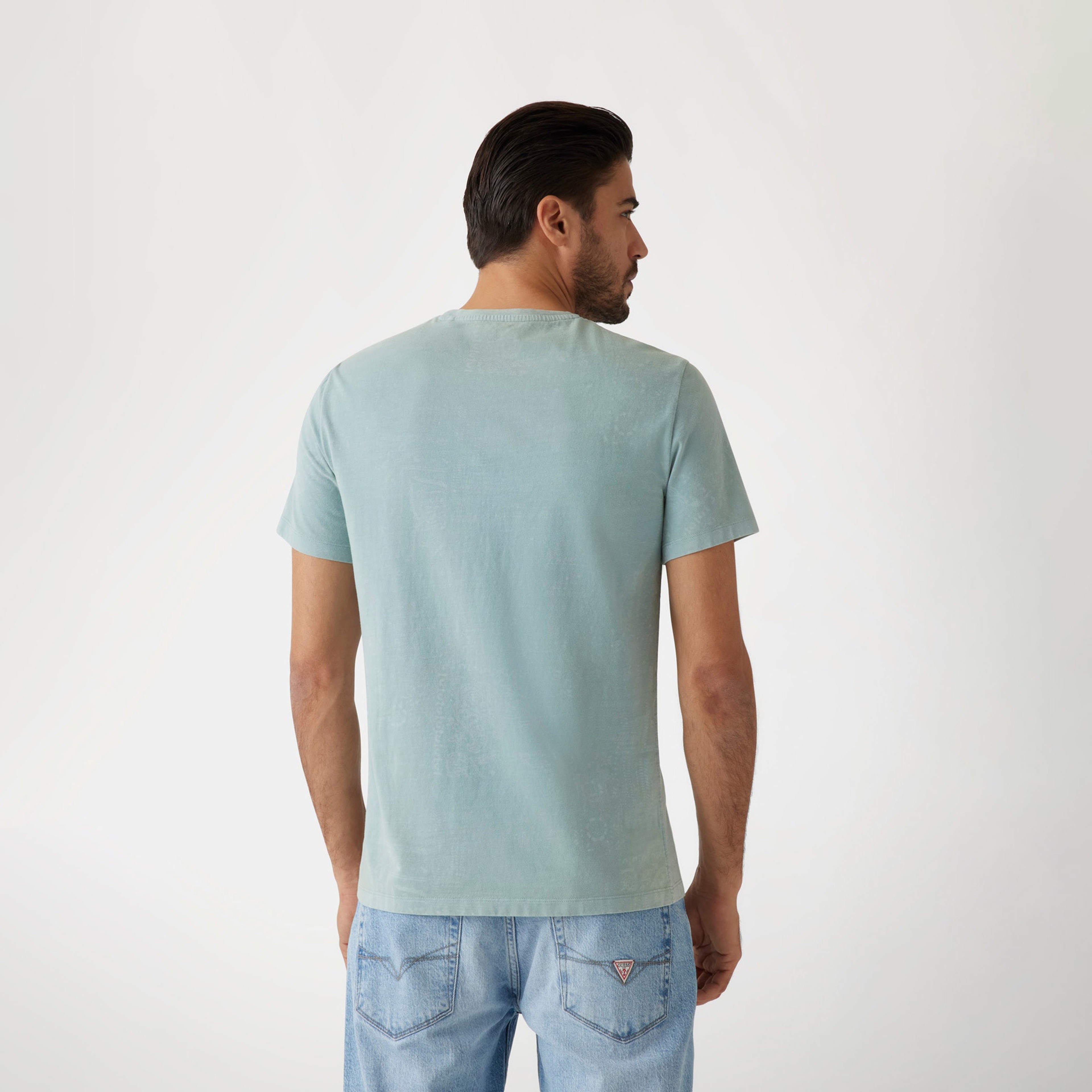 Guess Erkek Gri T-Shirt